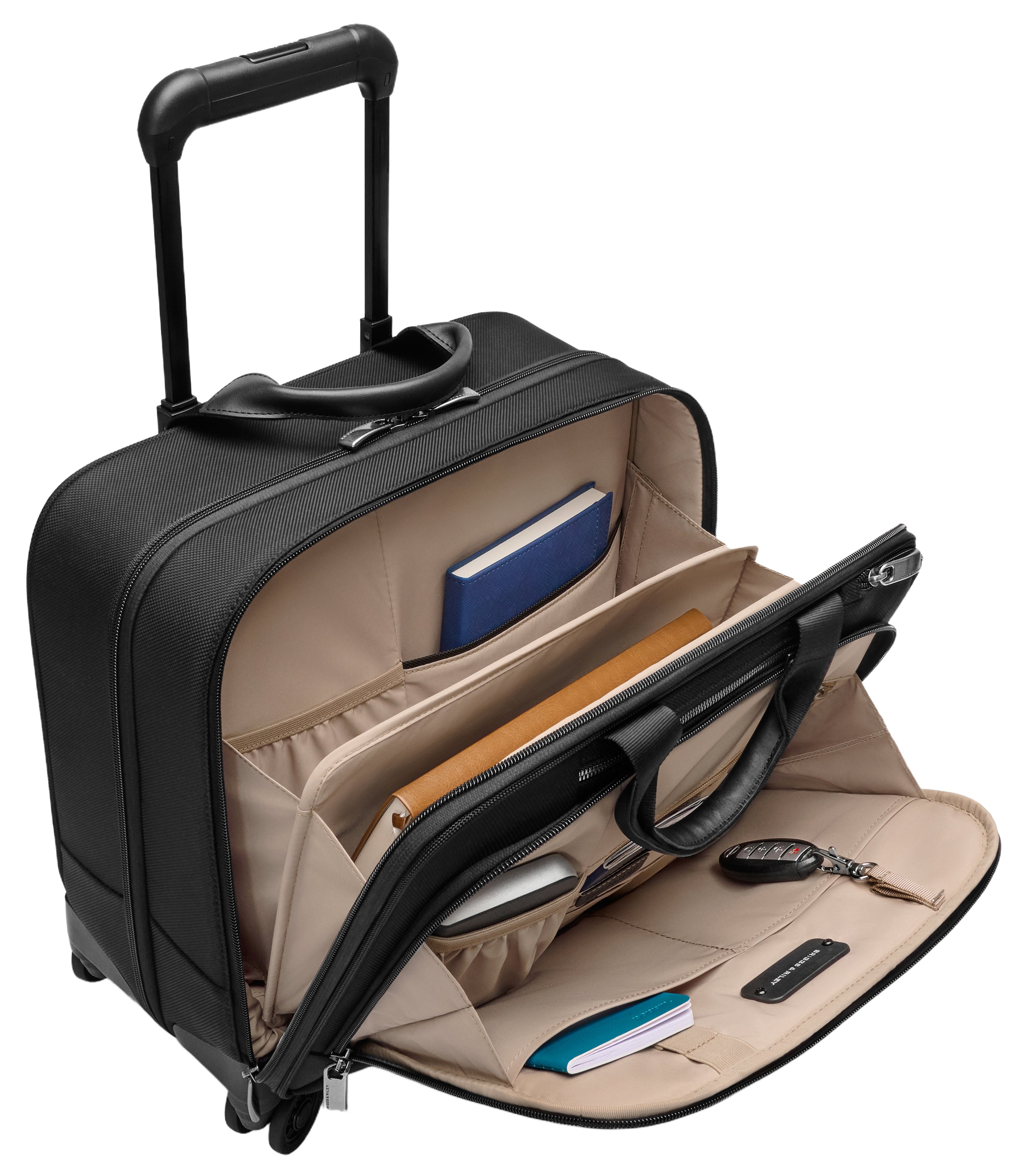 BRIGGS & RILEYMed Sp Brief Carry-On Black