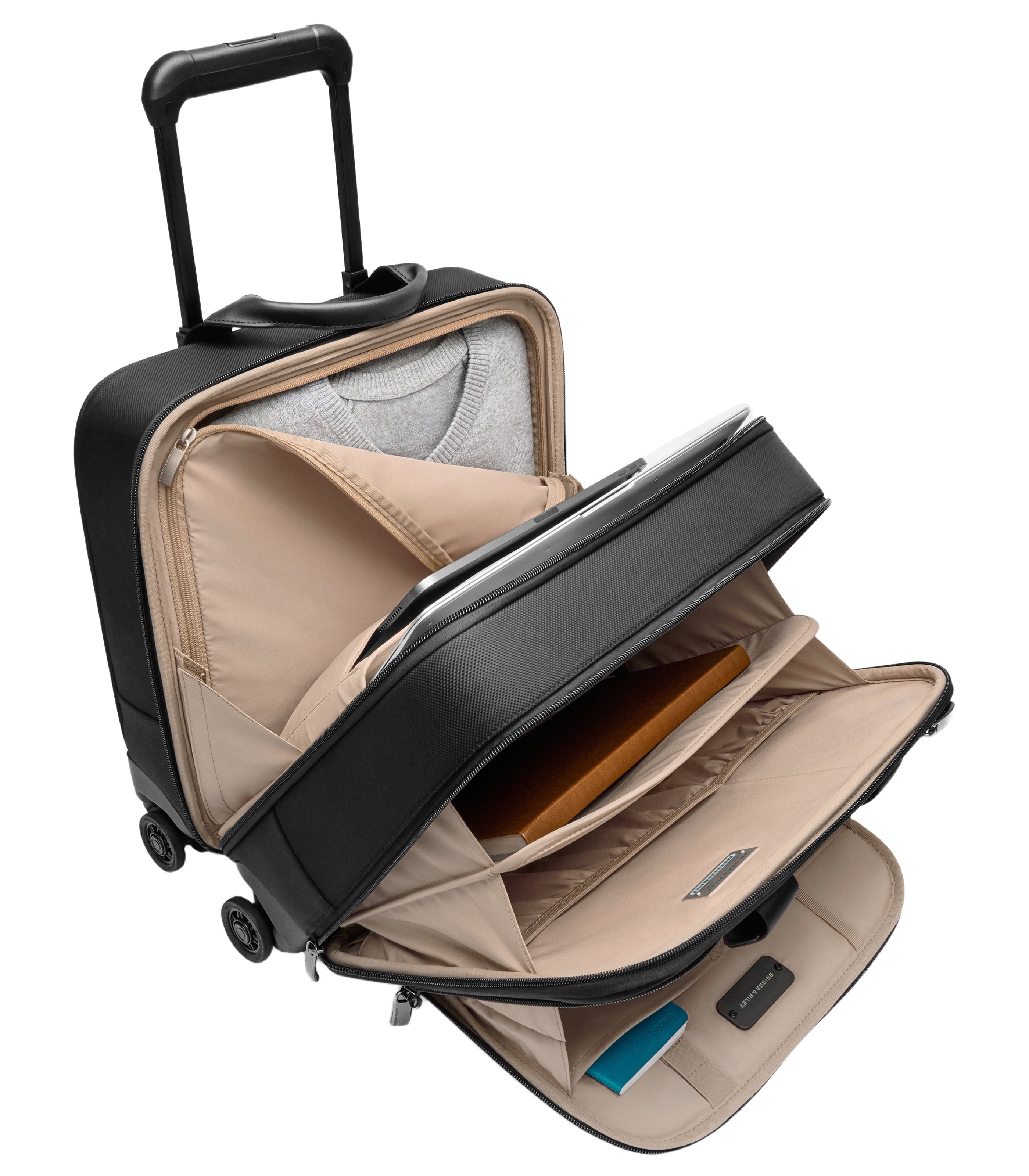 BRIGGS & RILEYMed Sp Brief Carry-On Black