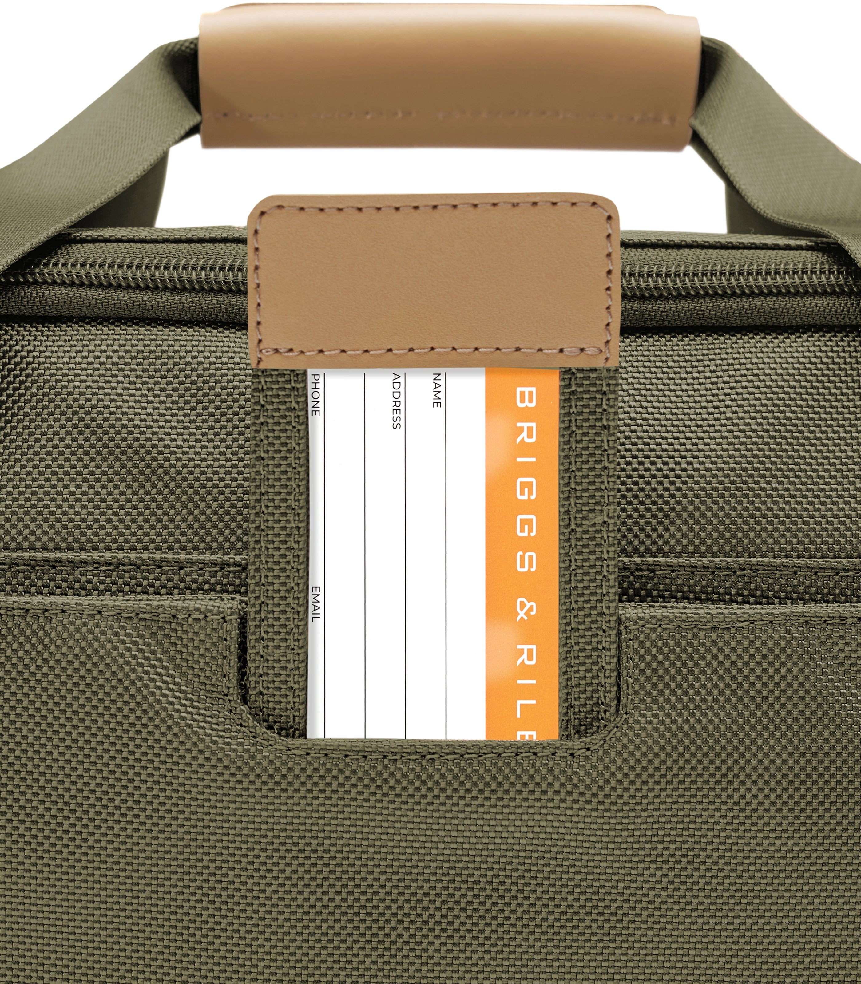 BRIGGS & RILEYExpandable Cabin Bag Duffle Bag Olive