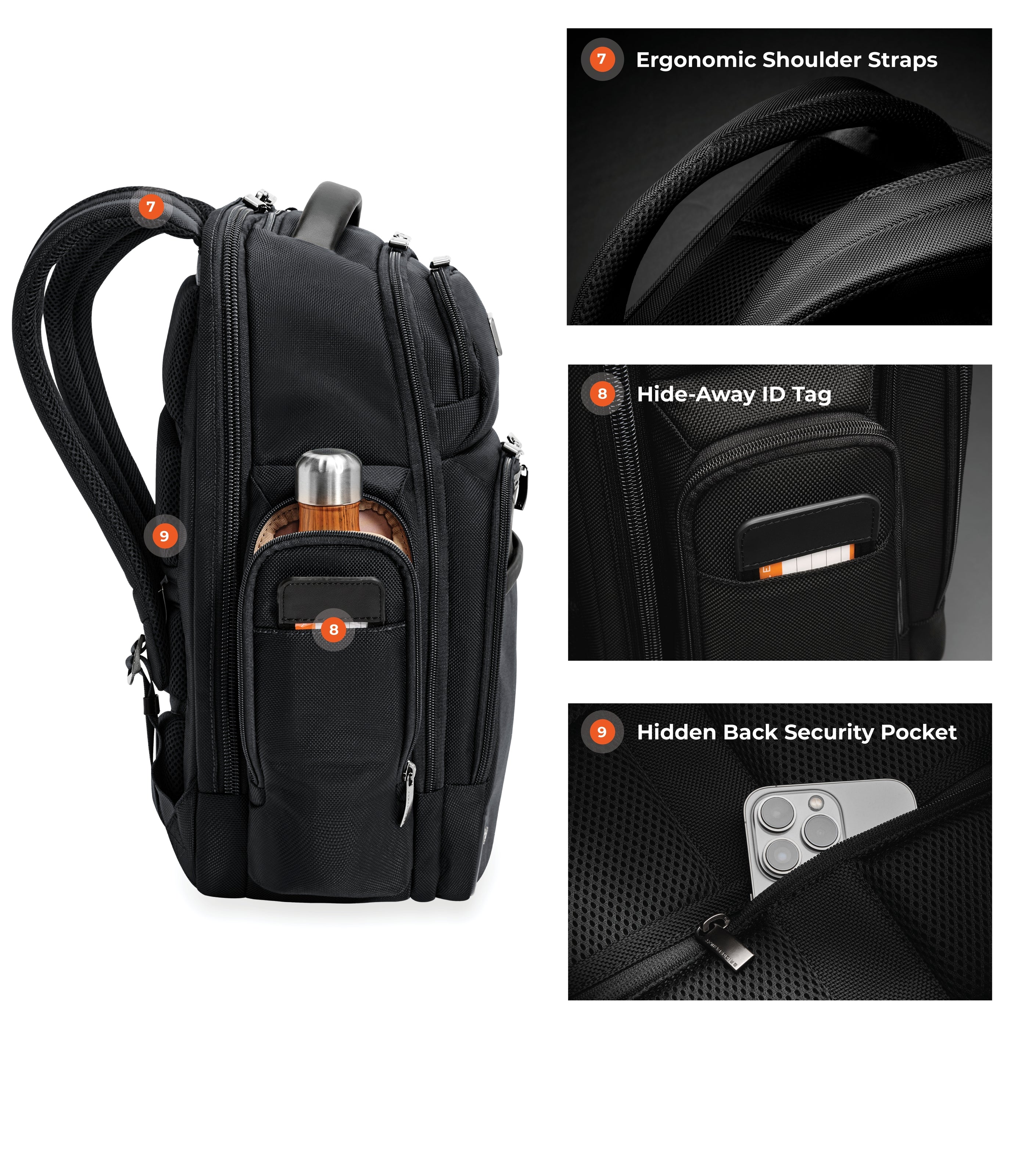 BRIGGS & RILEYMedium Cargo Backpack Backpack Black