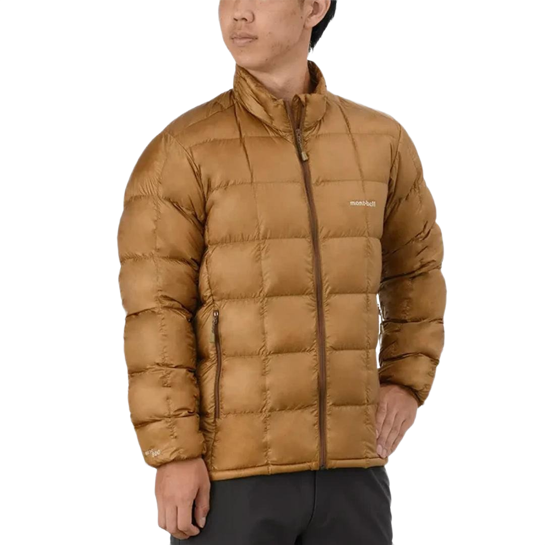 MONTBELLMONTBELL SUPERIOR DOWN JACKET LIGHT GRAY MENS PUFFER JACKET