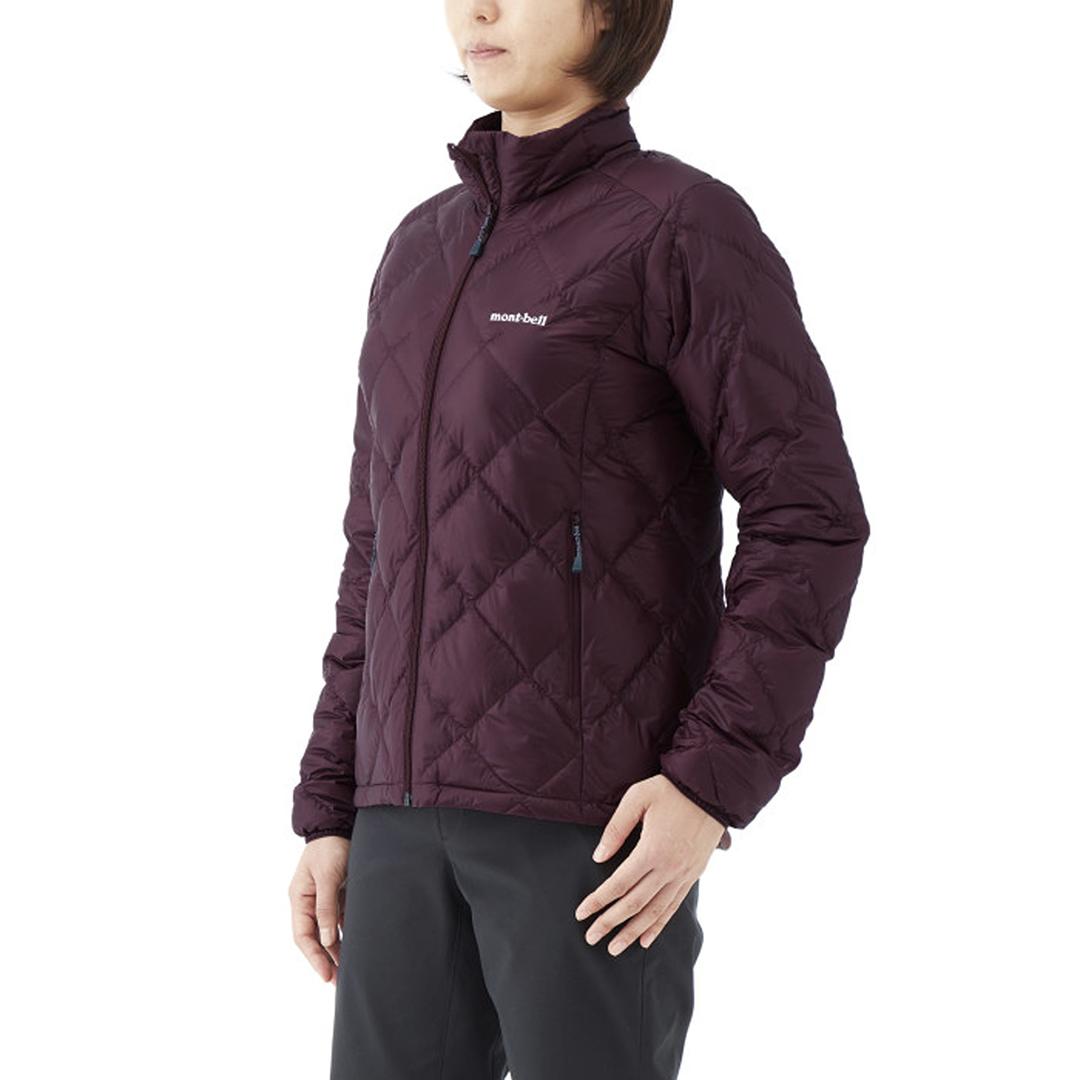 MONTBELLMONTBELL SUPERIOR DOWN JACKET WINE RED WOMENS PUFFER JACKET