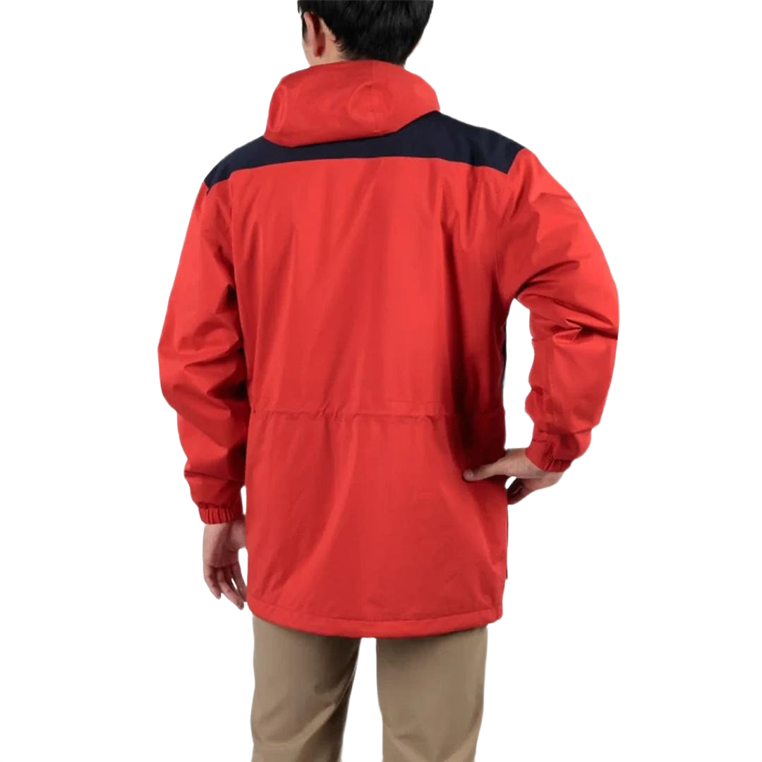 MONTBELLMONTBELL SUPER DRU PARKA 50TH RED UNISEX RAIN JACKET/ PARKA
