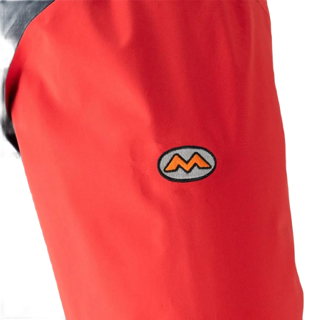 MONTBELLMONTBELL SUPER DRU PARKA 50TH RED UNISEX RAIN JACKET/ PARKA