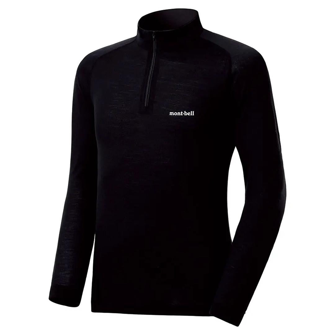 MONTBELLSuper Merino Wool Middle Weight High Neck Shirt Baselayer