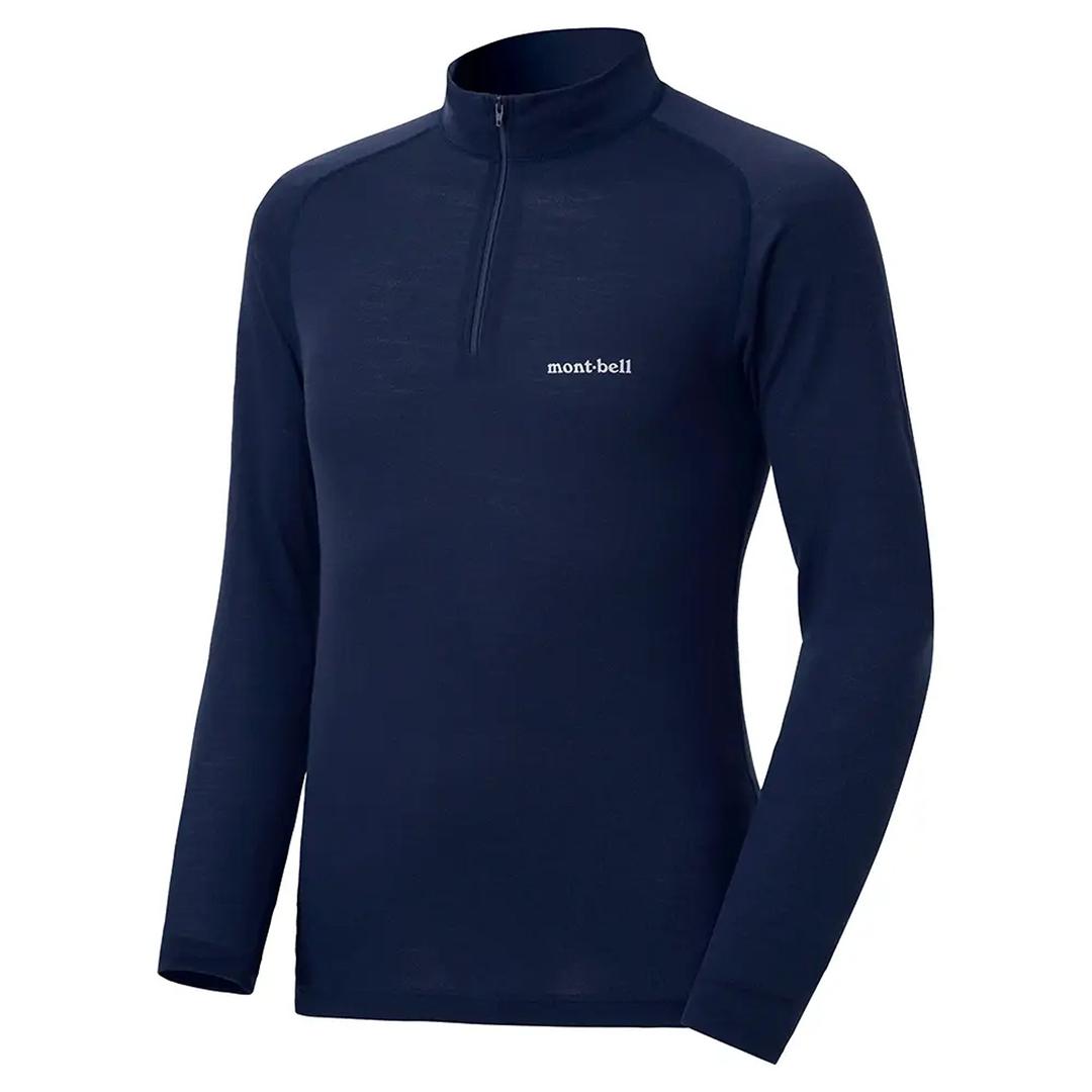 MONTBELLSuper Merino Wool Middle Weight High Neck Shirt Baselayer
