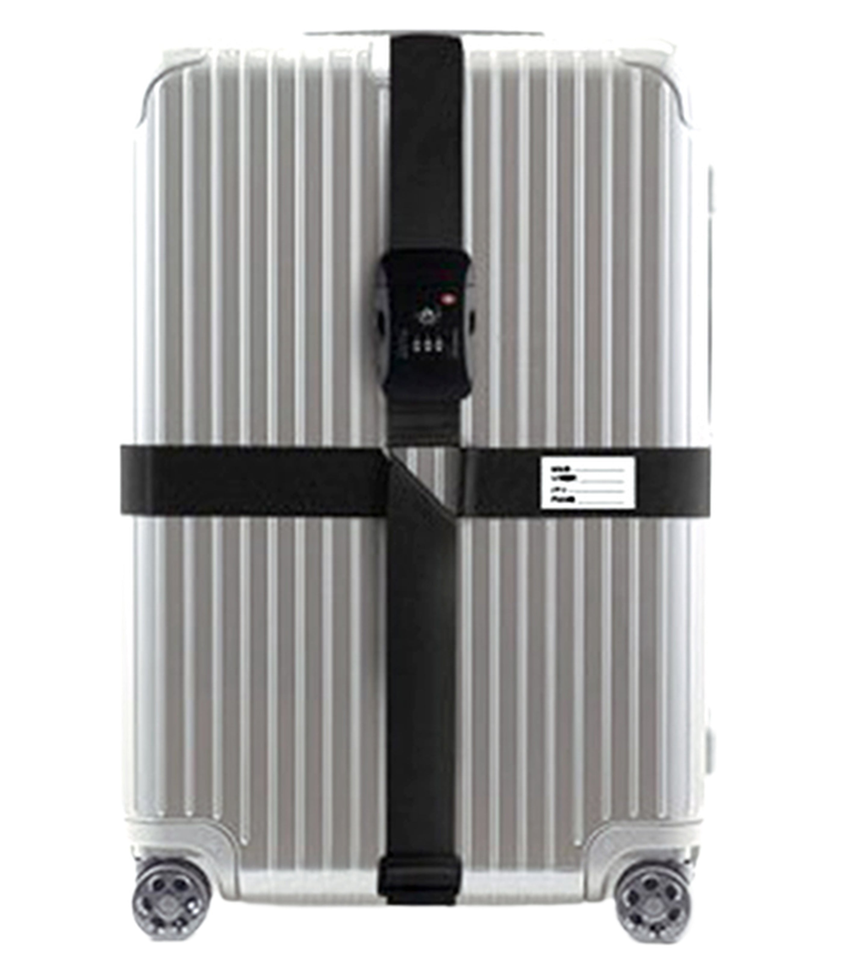 CLEVER SPACESCross Luggage Strap With Tsa Lock