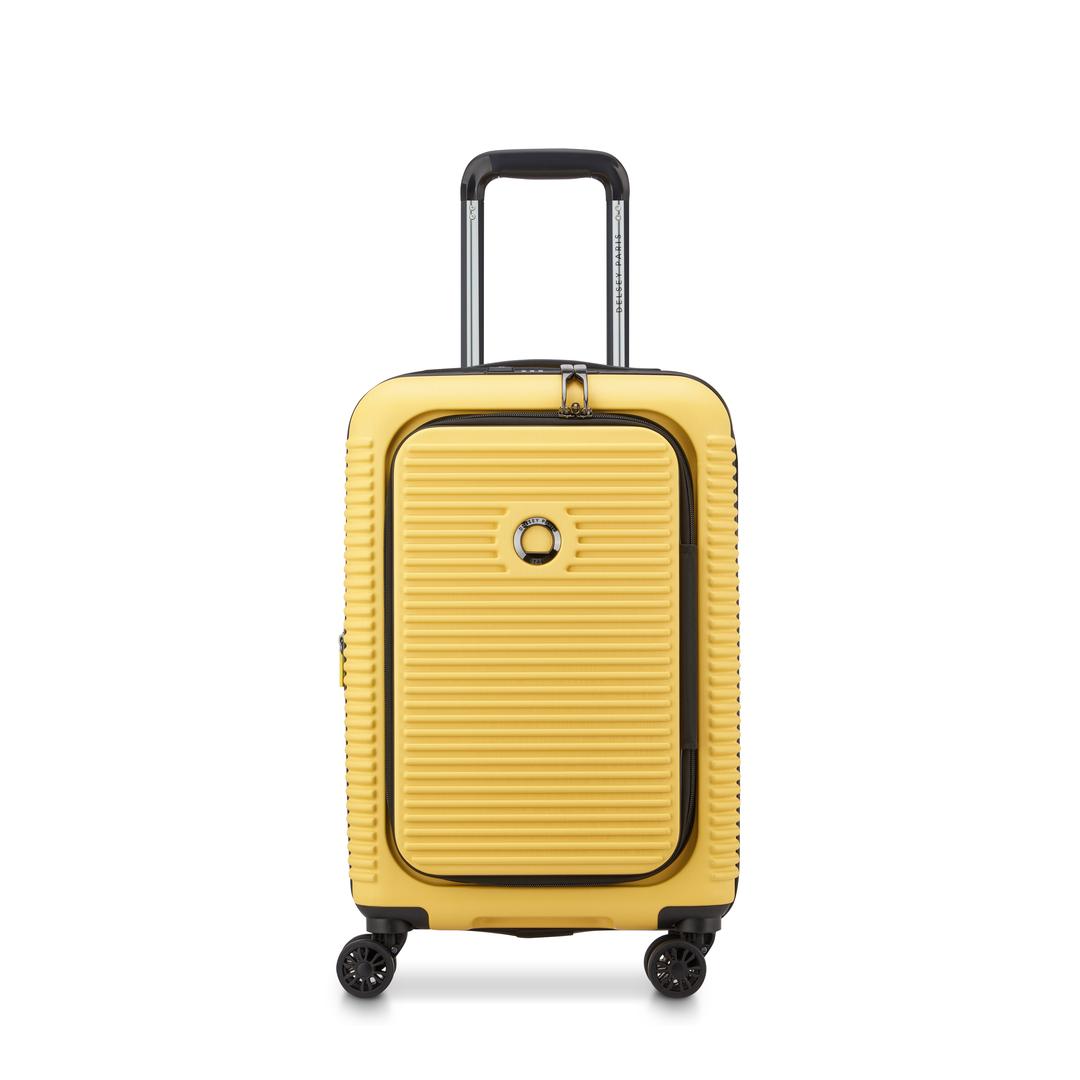 DELSEY PARISDelsey Paris Freestyle Front Opening 55cm (Small) Yellow Luggage