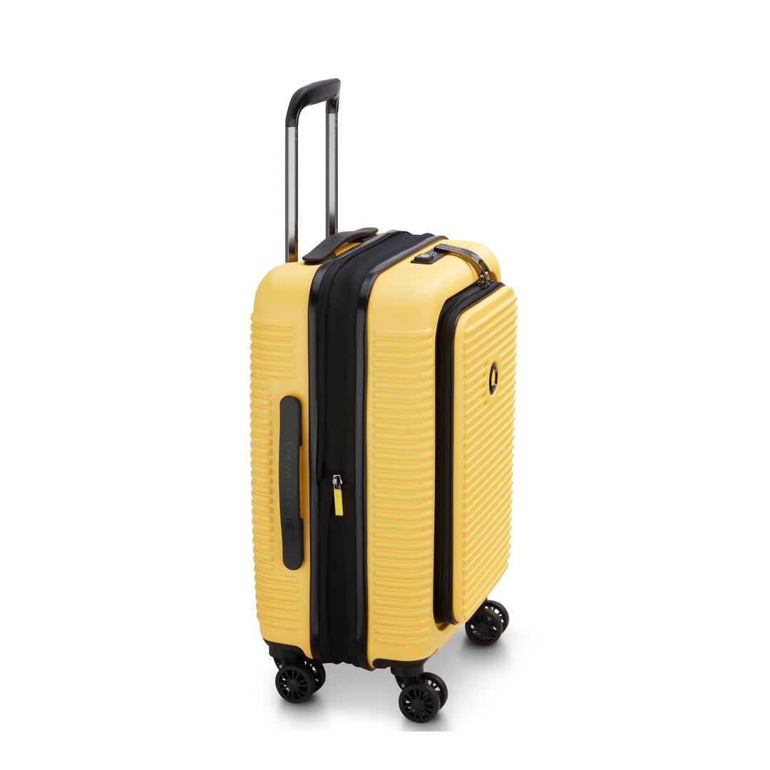 DELSEY PARISDelsey Paris Freestyle Front Opening 55cm (Small) Yellow Luggage