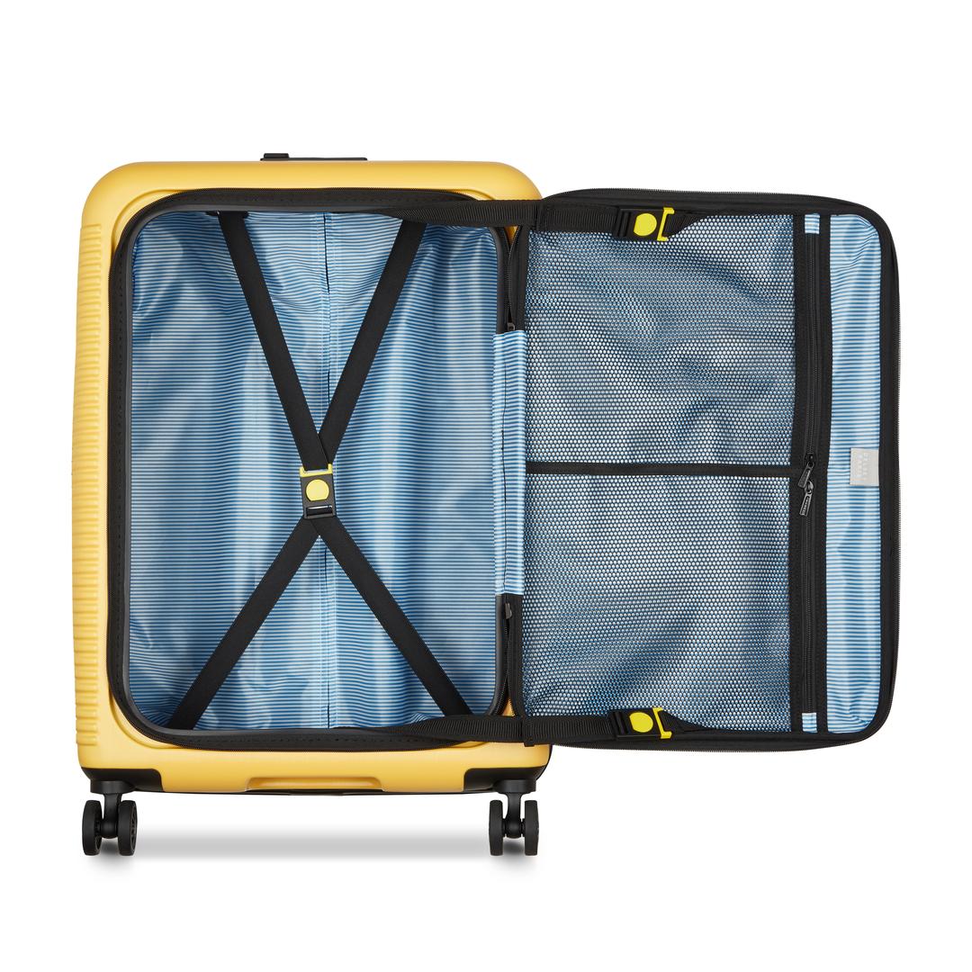 DELSEY PARISDelsey Paris Freestyle Front Opening 66cm (Medium) Yellow Luggage