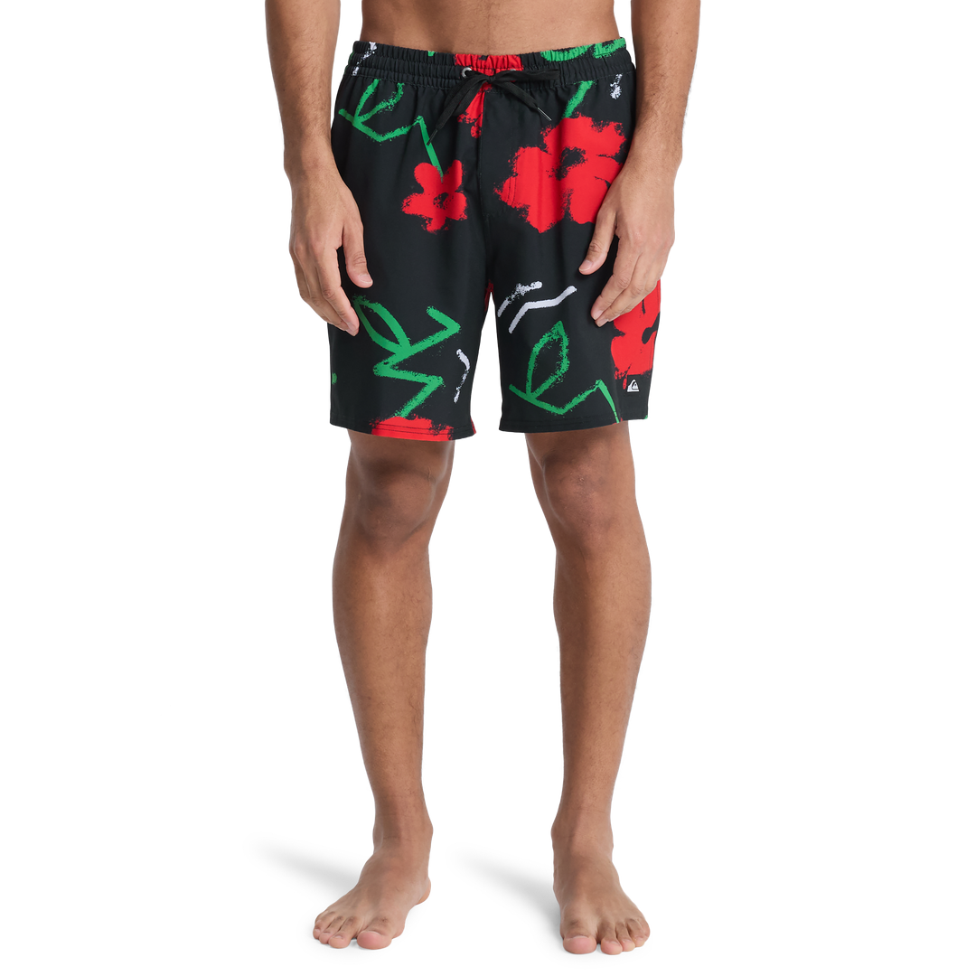 QUIKSILVERStretch Prntd Volley 17nb Boardshorts/ Swim Shorts