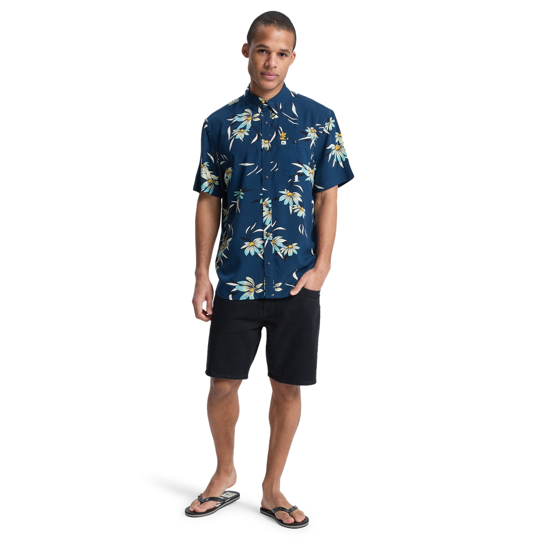 QUIKSILVERCoastal Floral Ss Short Sleeves Polo