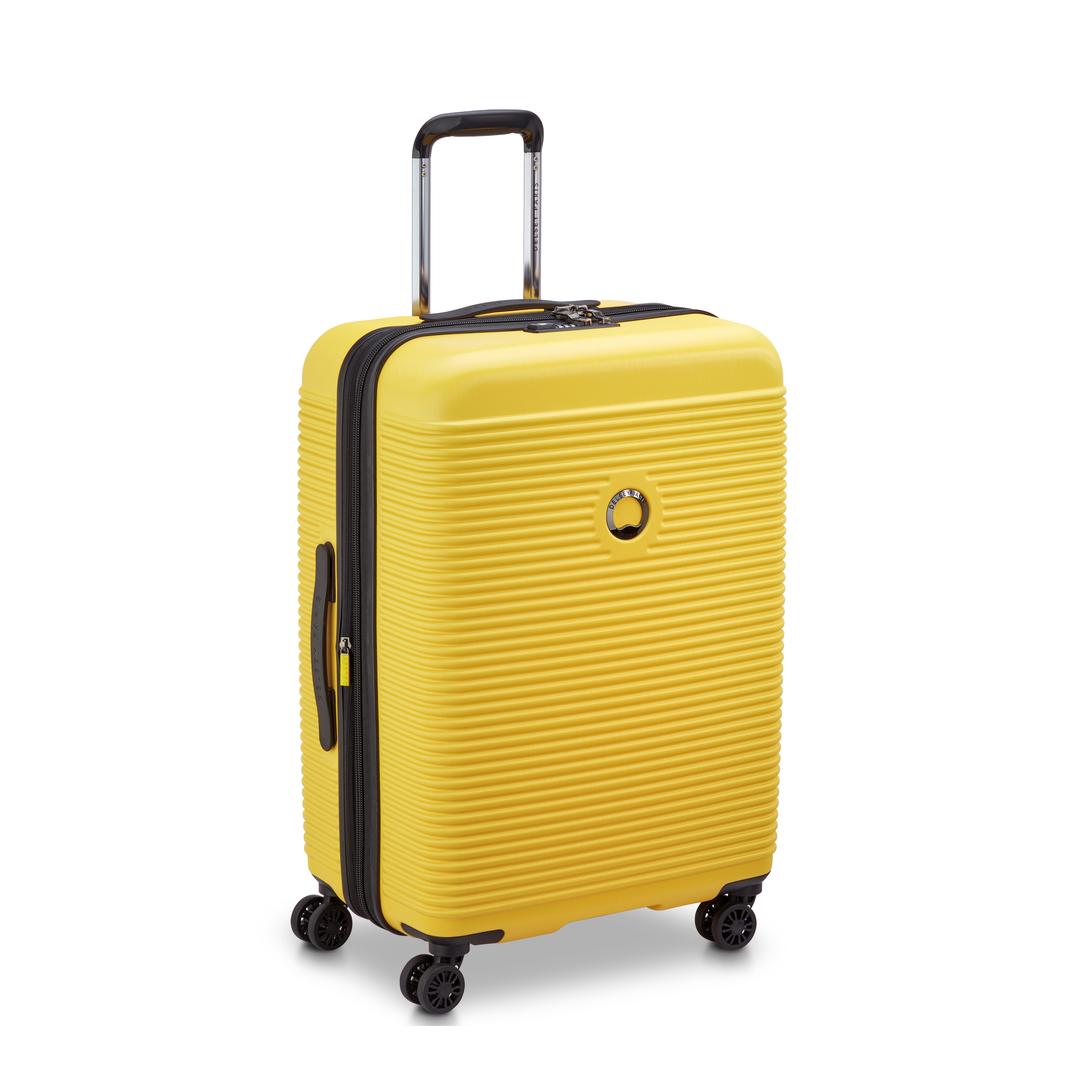 DELSEY PARISDelsey Paris Freestyle 67cm (Medium EB) Yellow Luggage