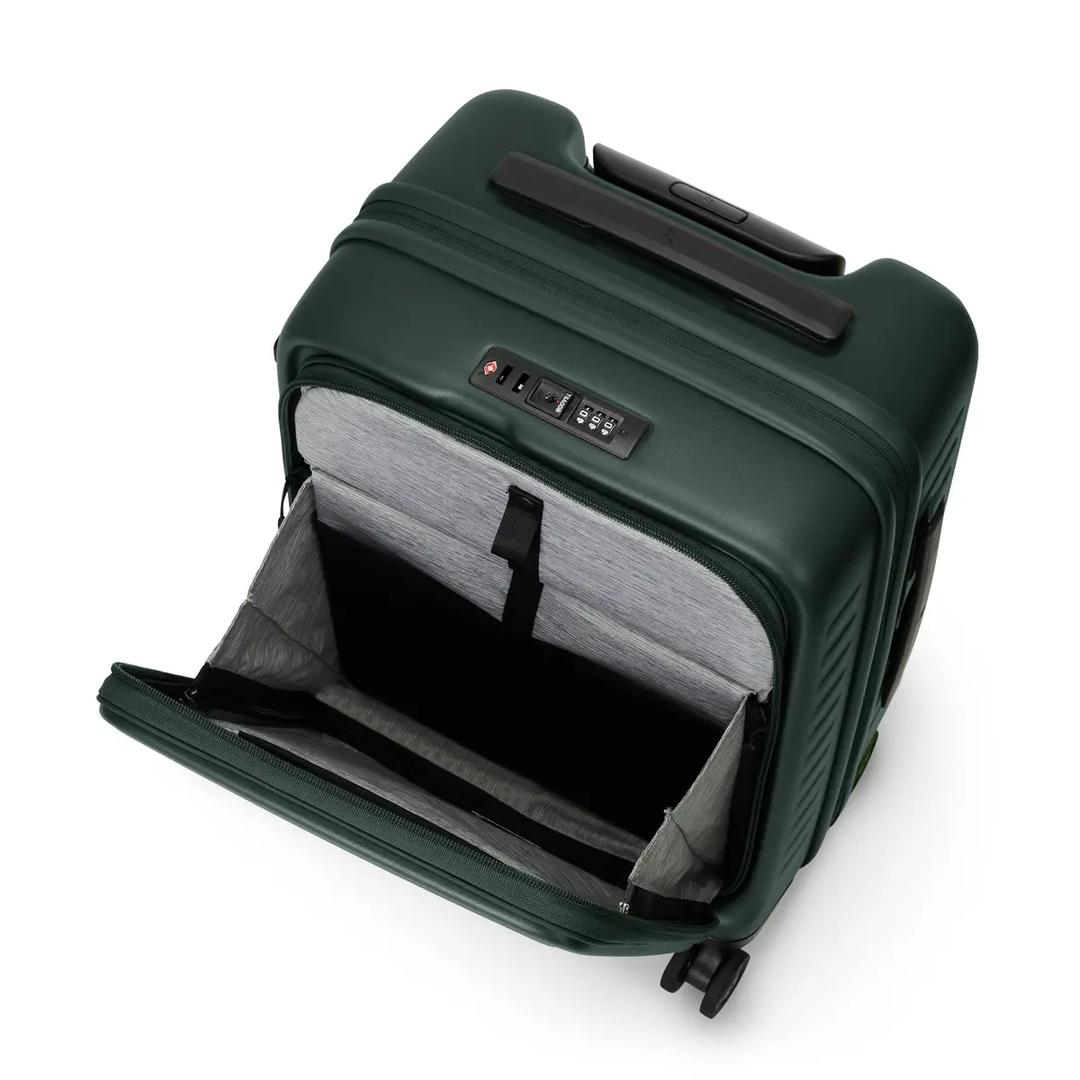 LOJELCUBO FOREST GREEN CARRY-ON