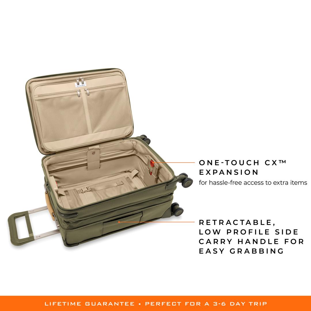 Briggs & RileyBRIG LUG US BLU122CXSP-7 Baseline ESSNTL CARRY-ON SPR Grn