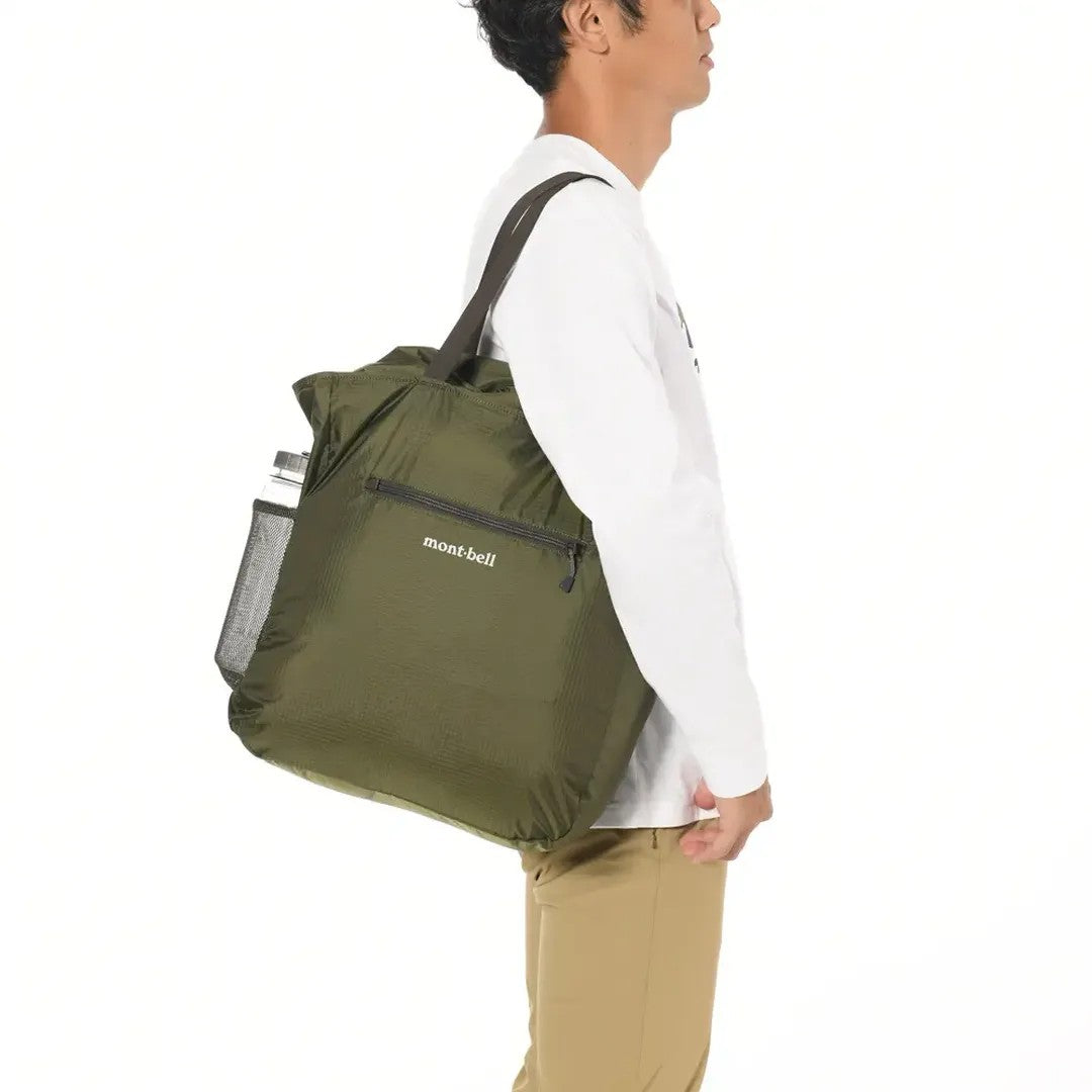 MontbellPocketable Light Tote M Backpack Green