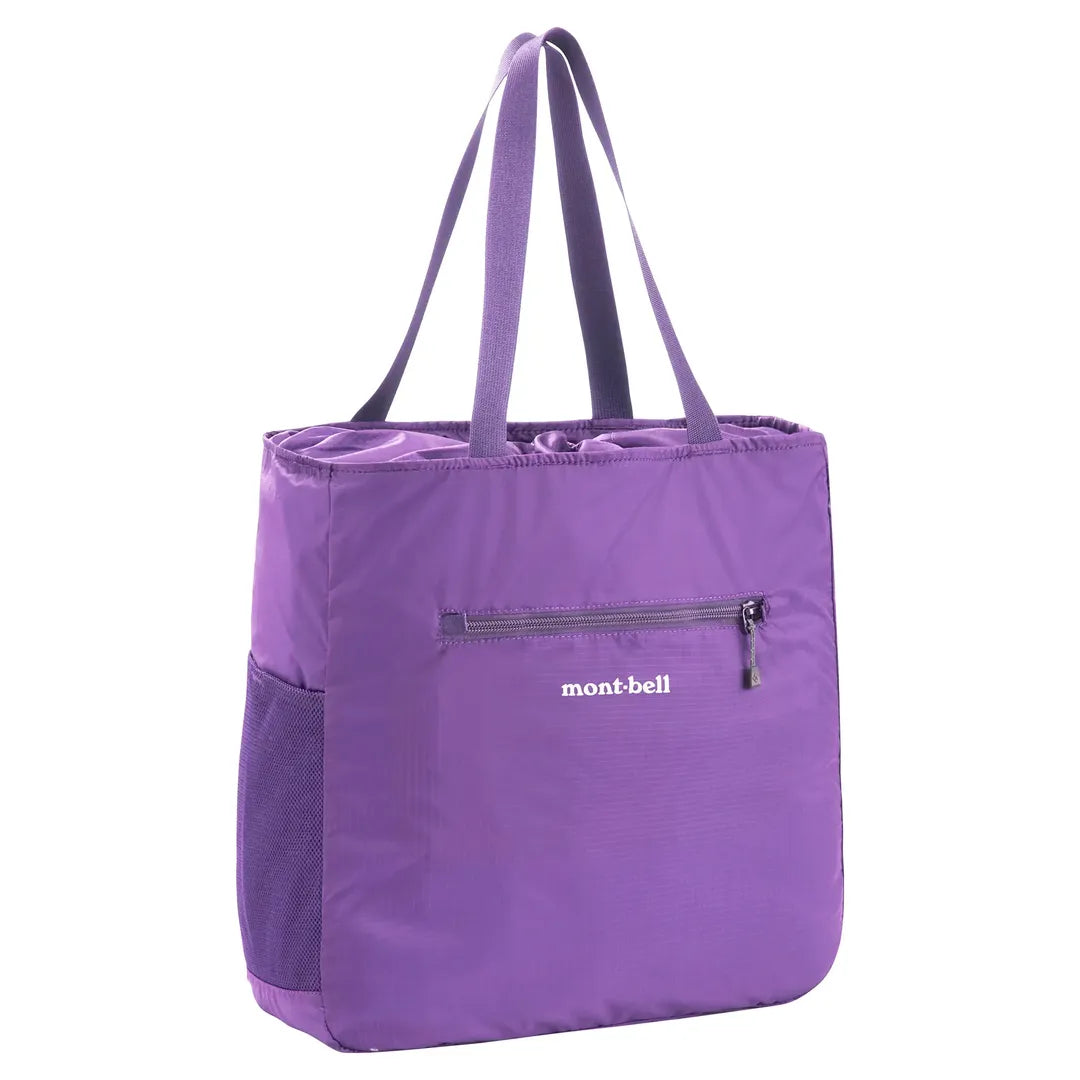 MONTBELLMontbell Pocketable Light Tote M Purple Unisex Tote Bag