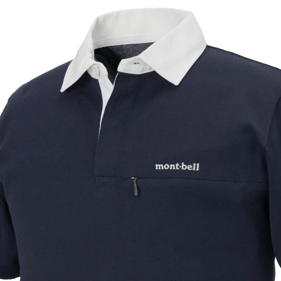 MontbellWickron Rugger Shirt Short Sleeve Short Sleeves Shirt Navy 26