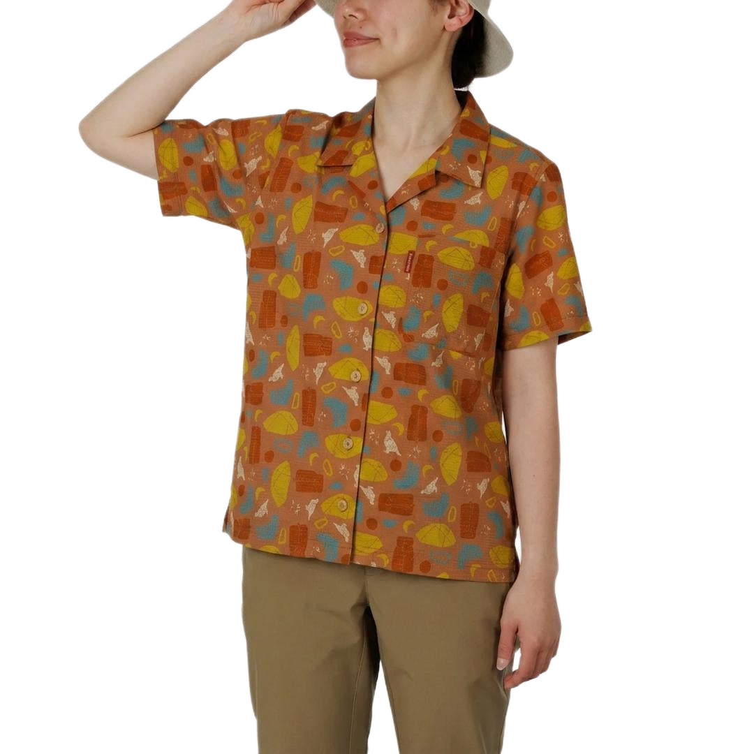 MONTBELLCOOL MESH ALOHA SHIRT W'S #2 SHIRT