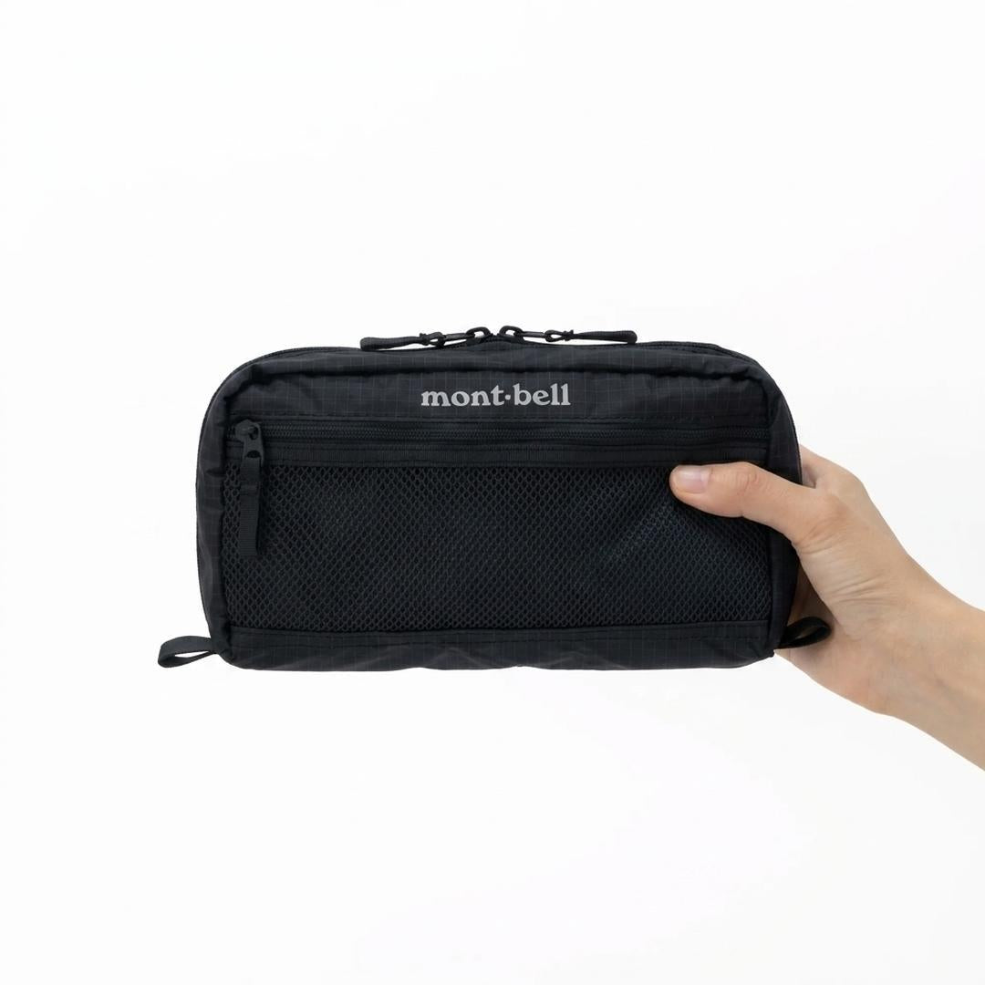 MONTBELLLIGHT POUCH M BK COSMETIC