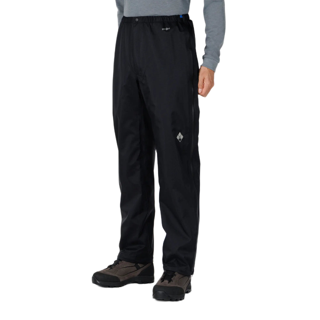MONTBELLDRYTEC FULLZIP RAINPT M'S BK PANTS