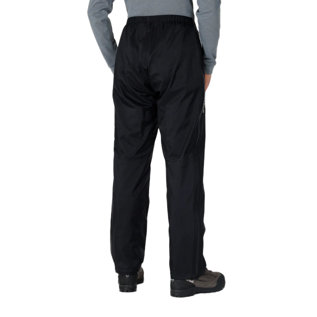 MONTBELLDRYTEC FULLZIP RAINPT M'S BK PANTS