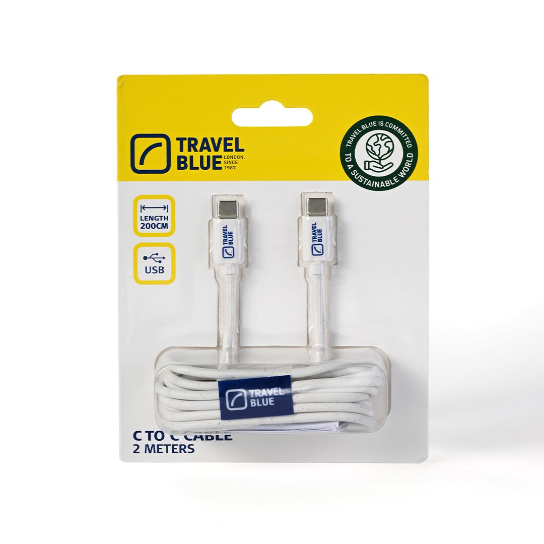 Travel BlueC To C Cable 5 Wires 2m Phone Accessories