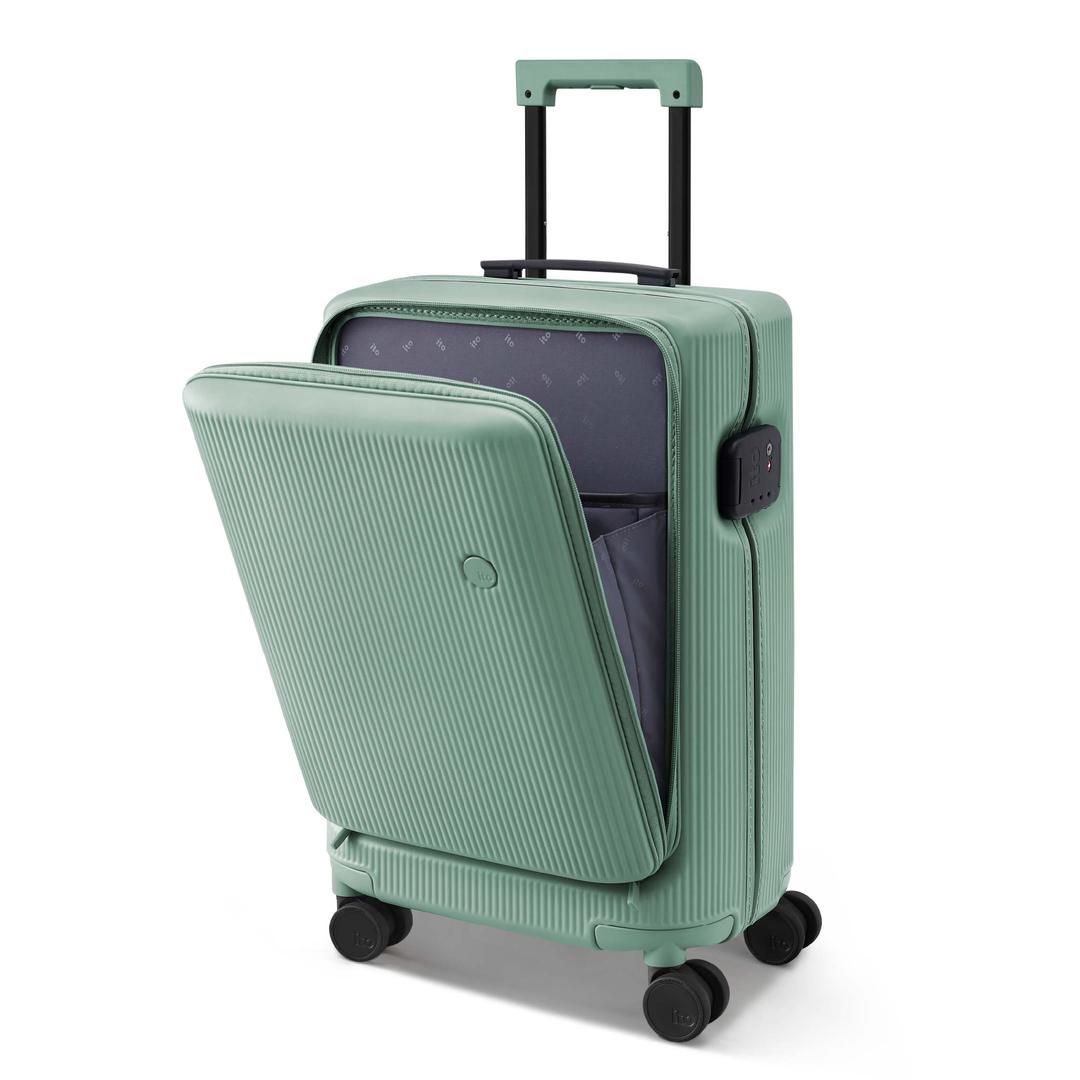 ITOPistachio Plus Striped Carry-On