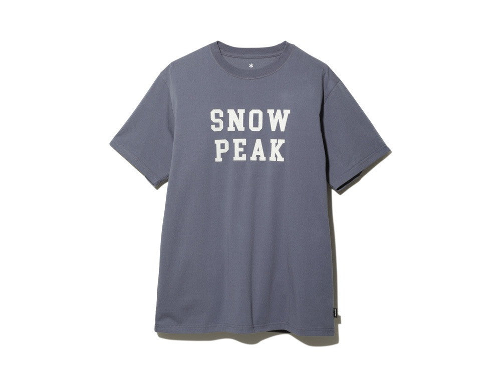 SNOW PEAKSNOW PEAK FELT LOGO T SHIRT
