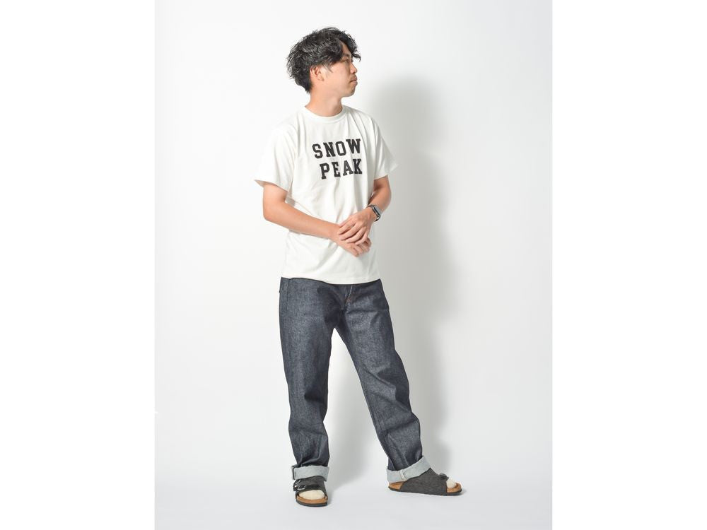 SNOW PEAKSNOW PEAK FELT LOGO T SHIRT