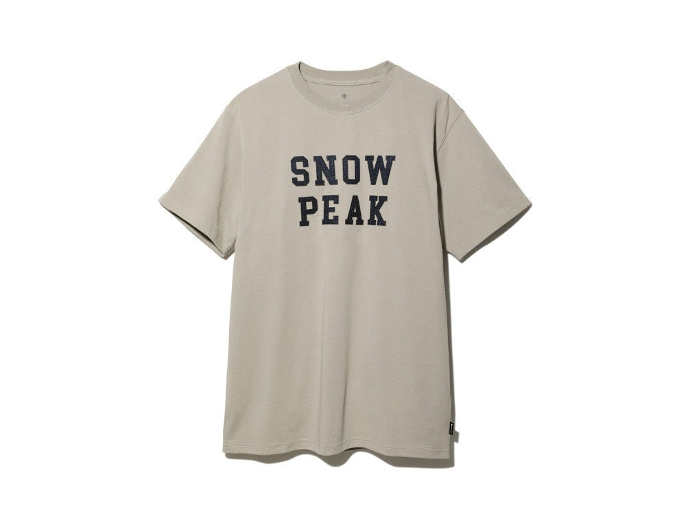 SNOW PEAKSNOW PEAK FELT LOGO T SHIRT