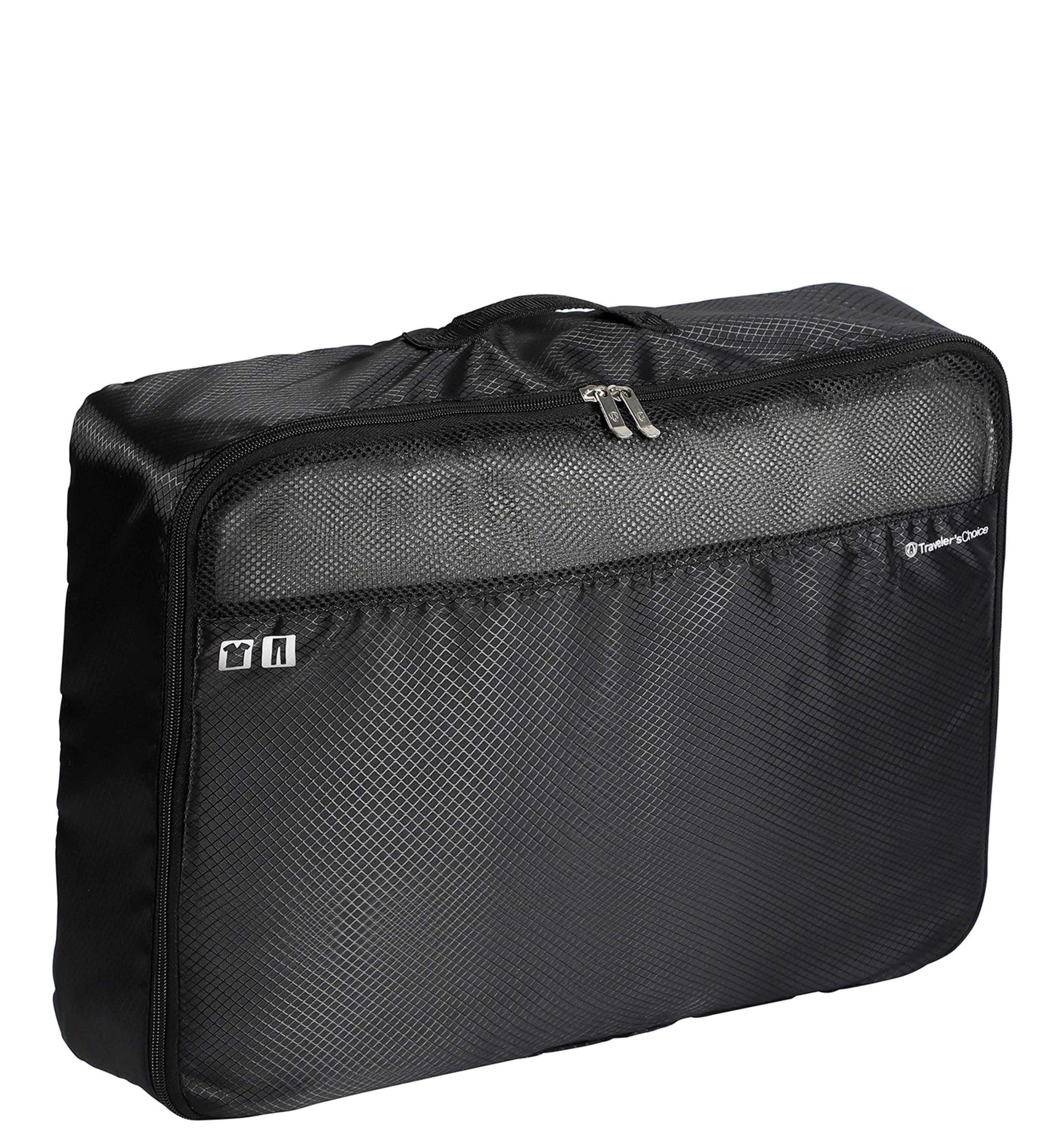 TRAVELERS CHOICETRAVELER'S CHOICE CLOVERLAND PACKING CUBES BLACK