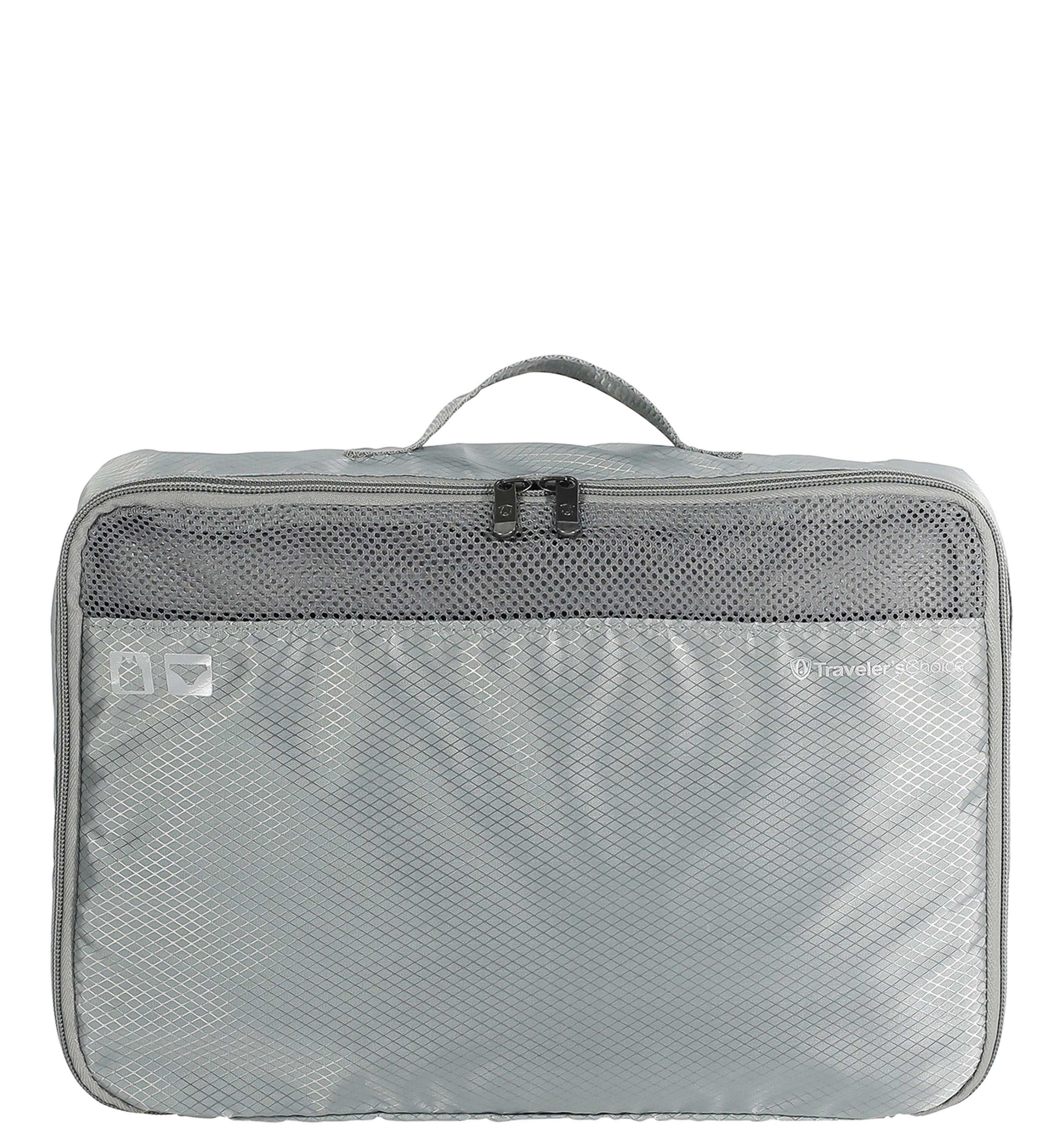 TRAVELERS CHOICETRAVELER'S CHOICE CLOVERLAND PACKING CUBES GREY