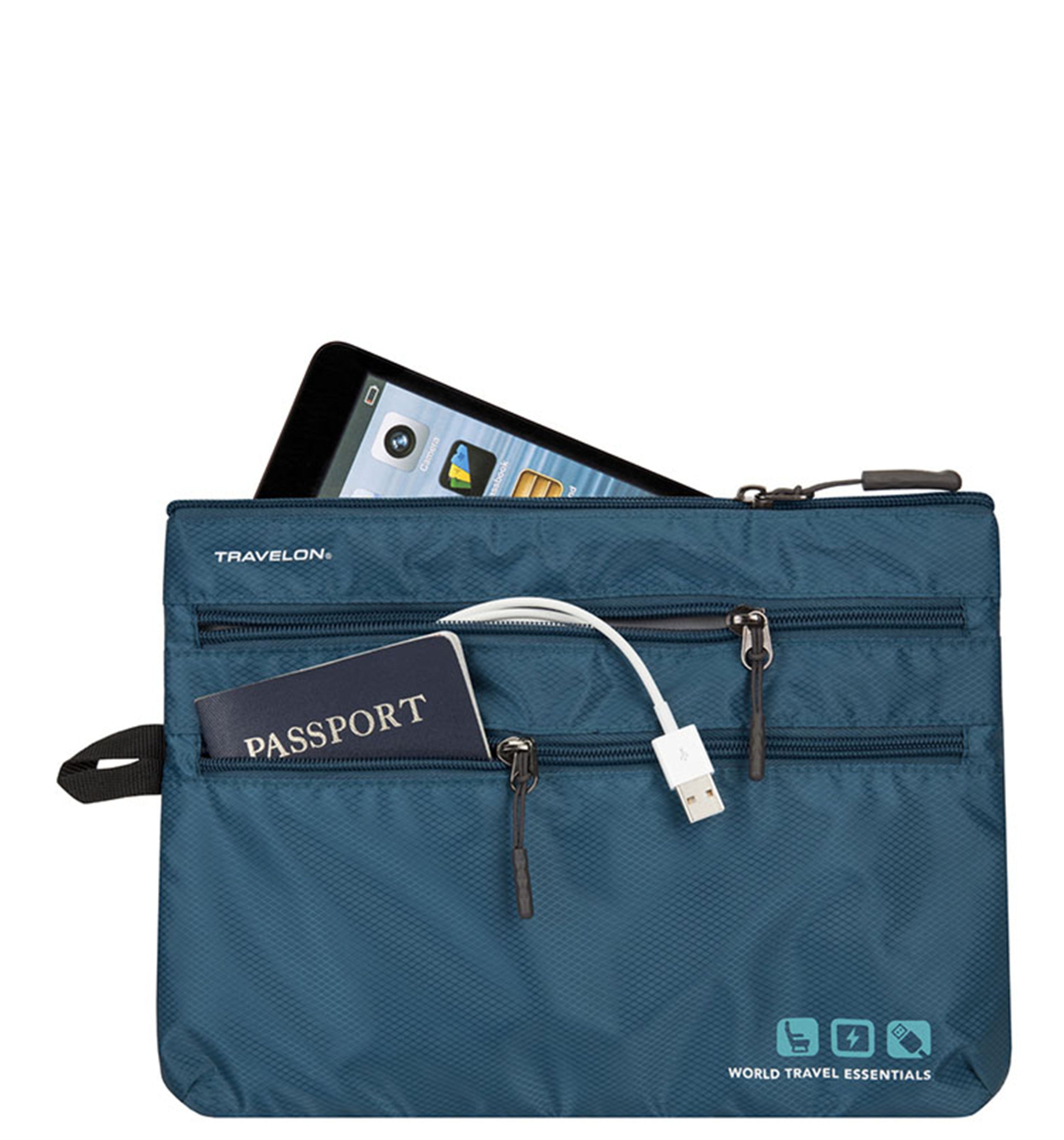 TRAVELONWorld Travel Essentials Seat Pack Organizer
