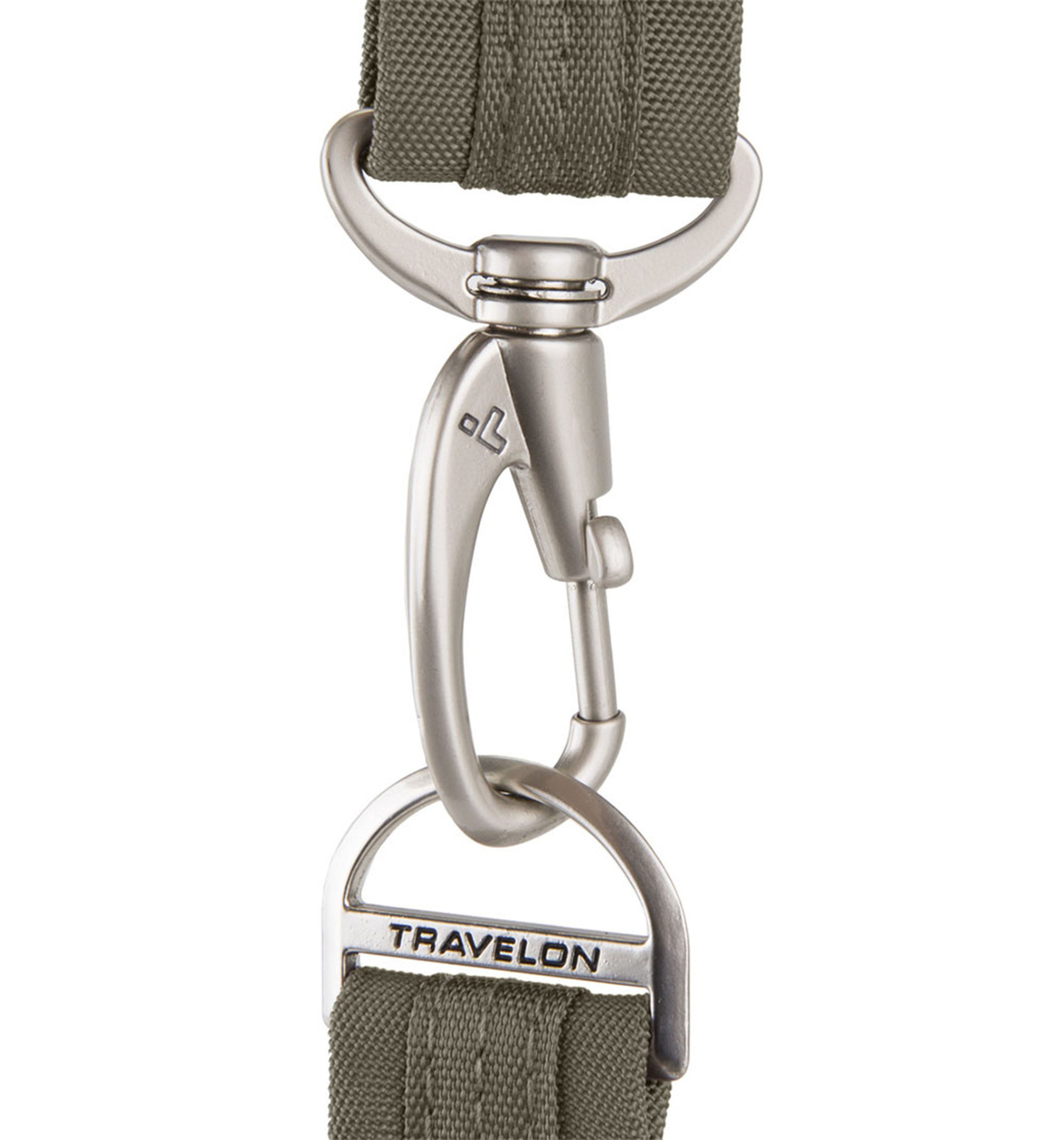 TRAVELONAnti-Theft Classic Slim Double Zip Crossbody