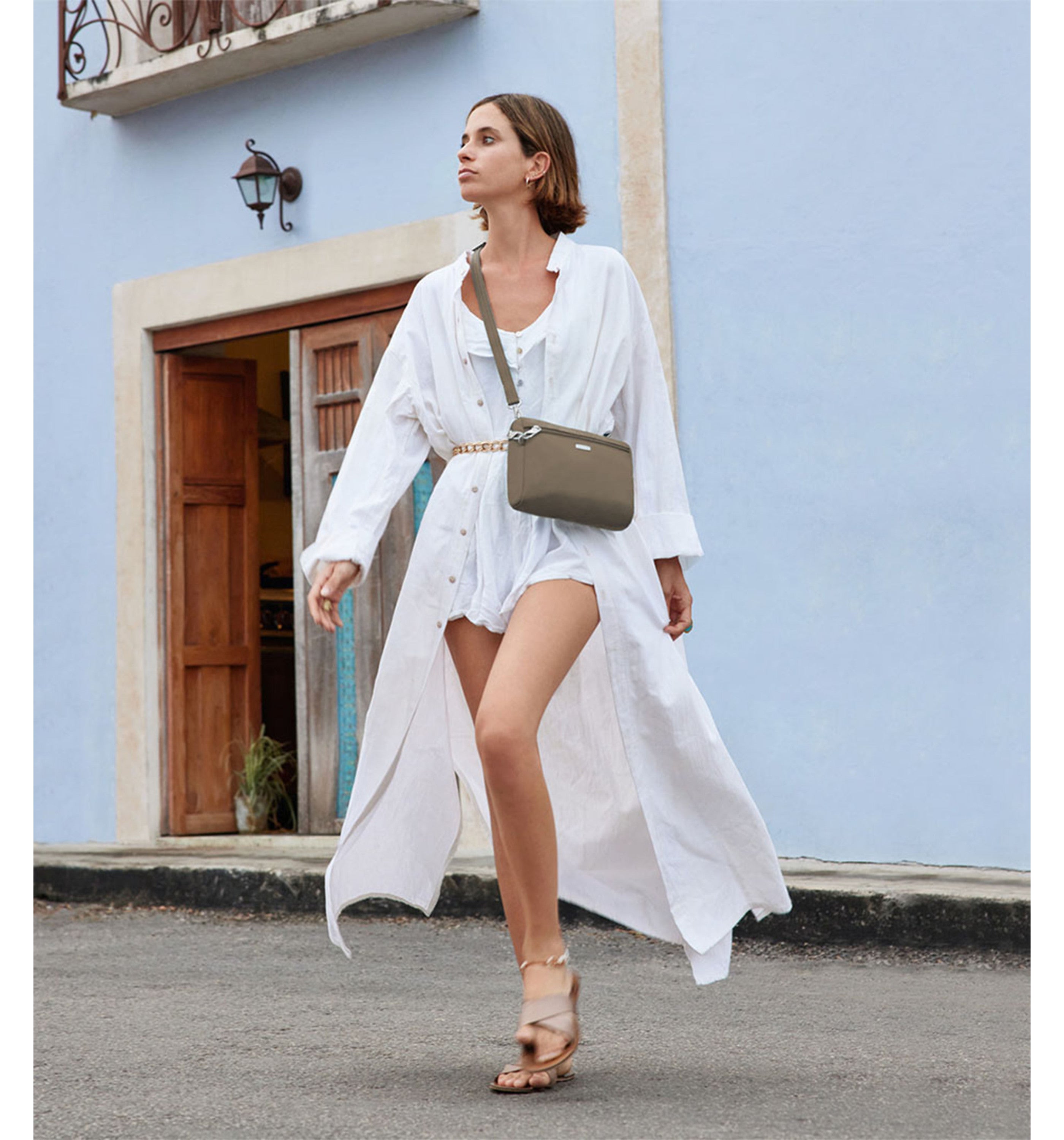 TRAVELONAnti-Theft Classic Convertible Crossbody And Waist Pack