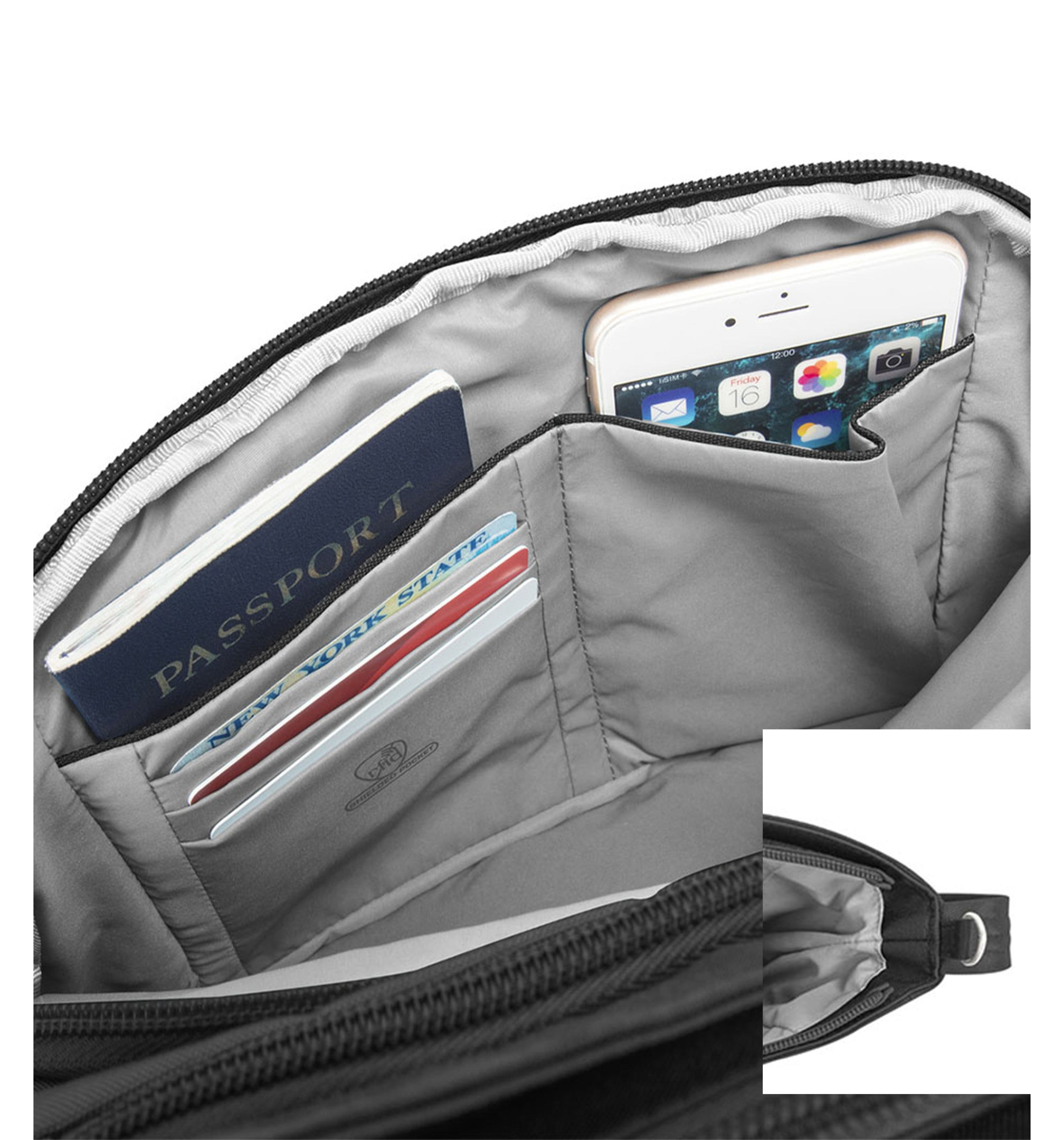 TRAVELONAnti-Theft Classic N/S Crossbody