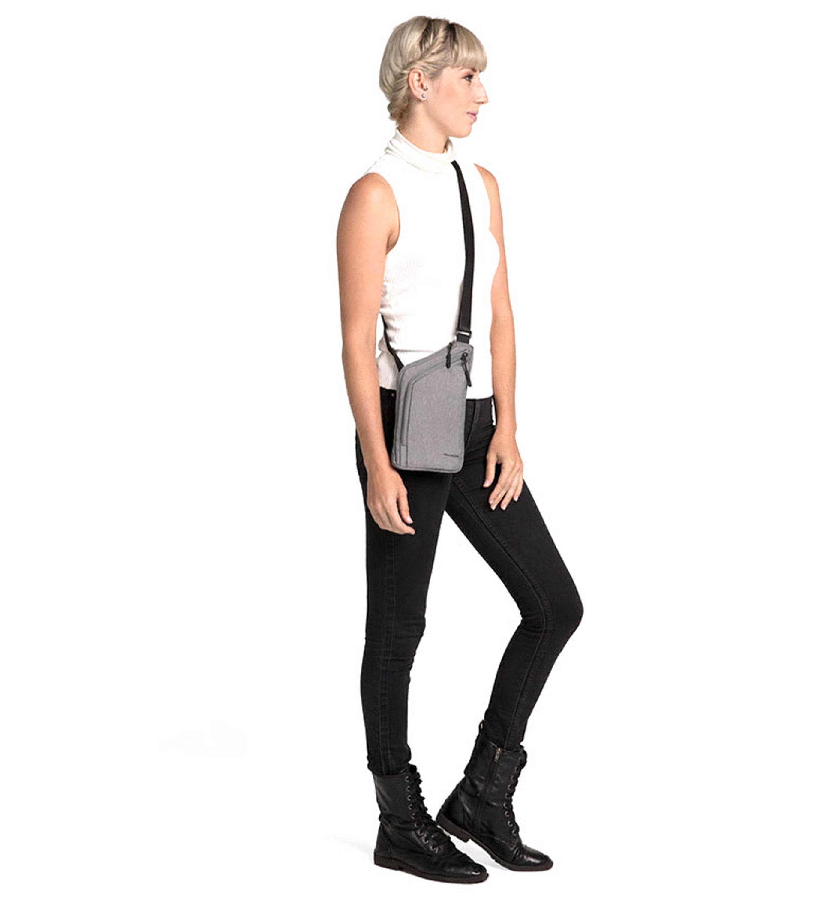 TRAVELONWorld Travel Essentials Slim Crossbody Bag