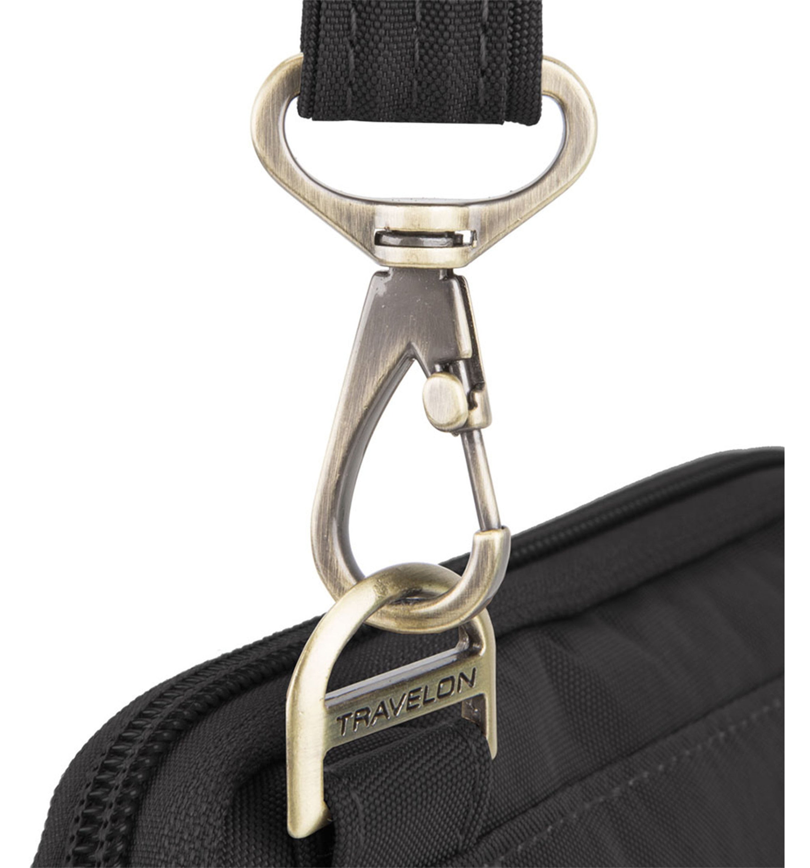 TRAVELONAnti-Theft Signature Quilted Slim Pouch