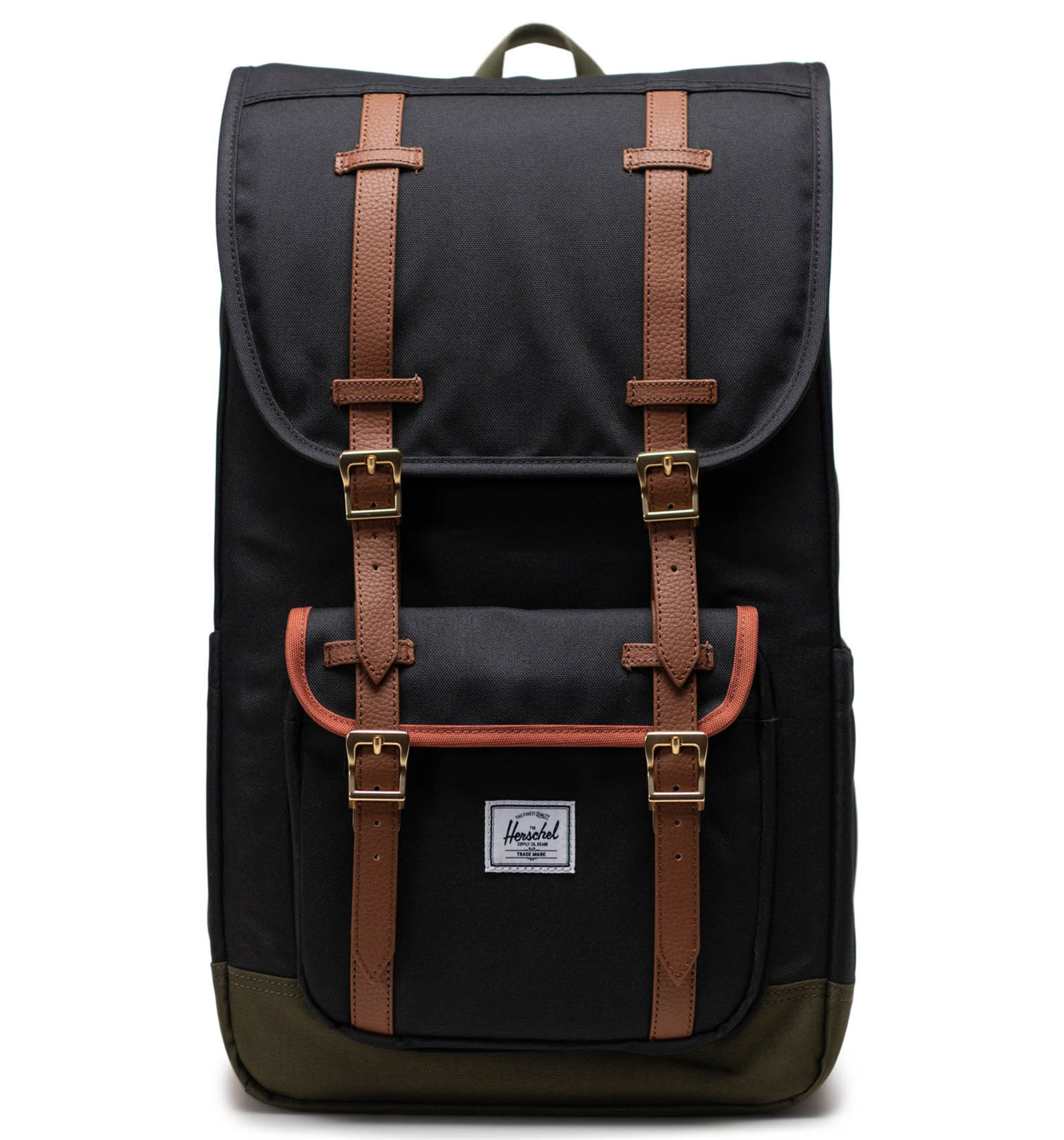 HERSCHELHerschel Little America Black/Ivy Green/Chutney Backpack