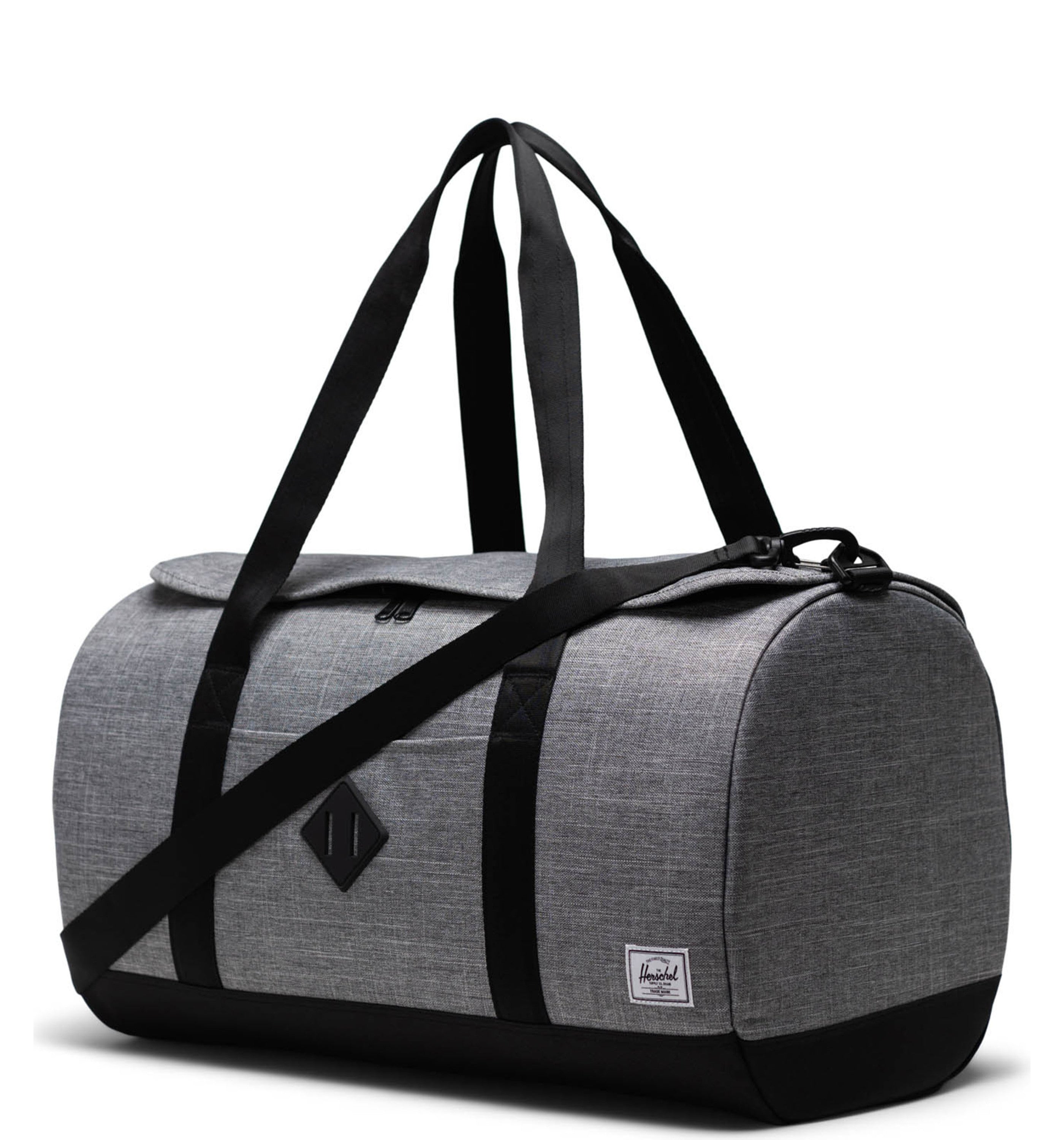 HERSCHELHerschel Heritage Duffle Raven Crosshatch