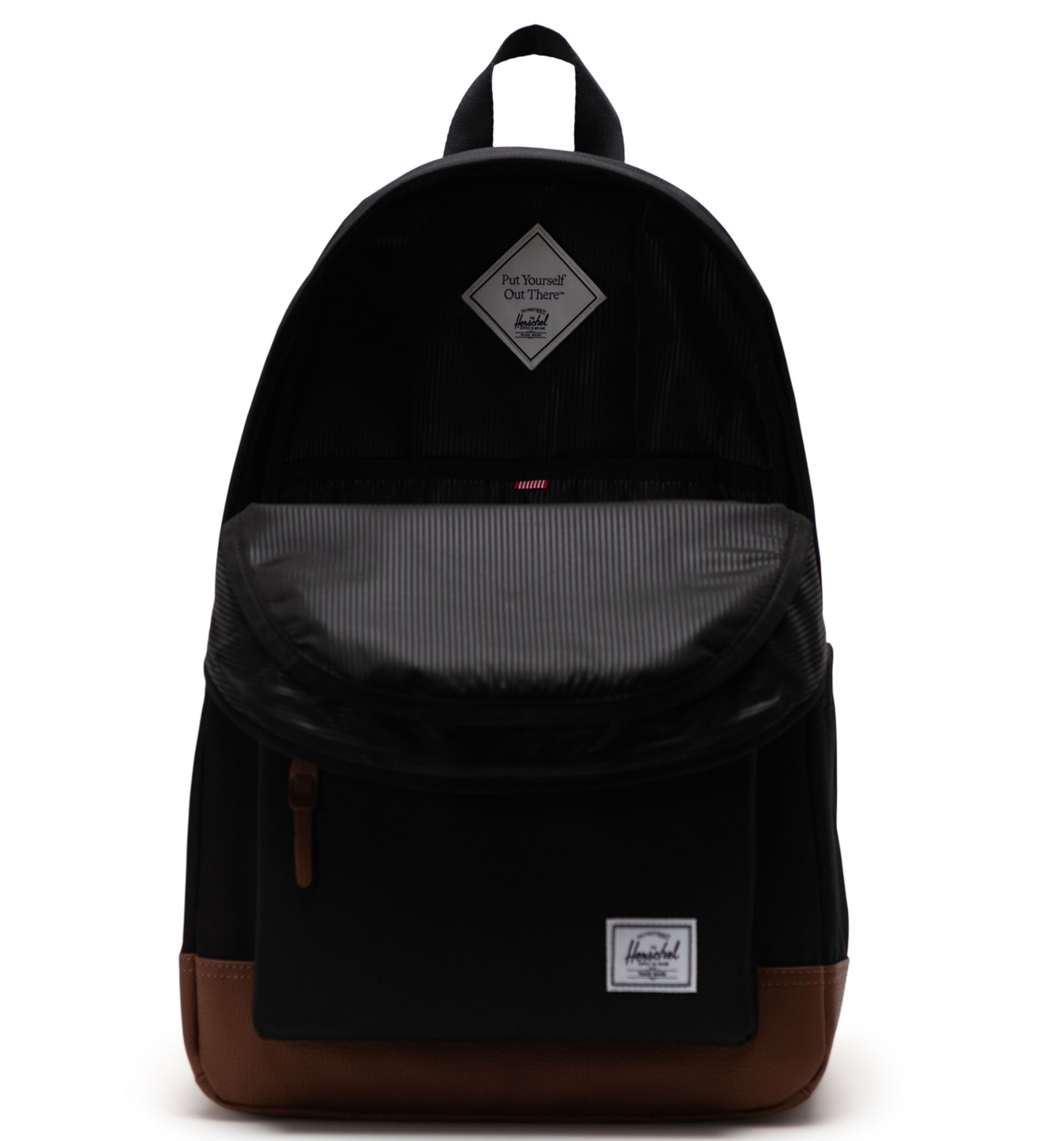 HERSCHELHerschel Heritage Black/Tan Backpack