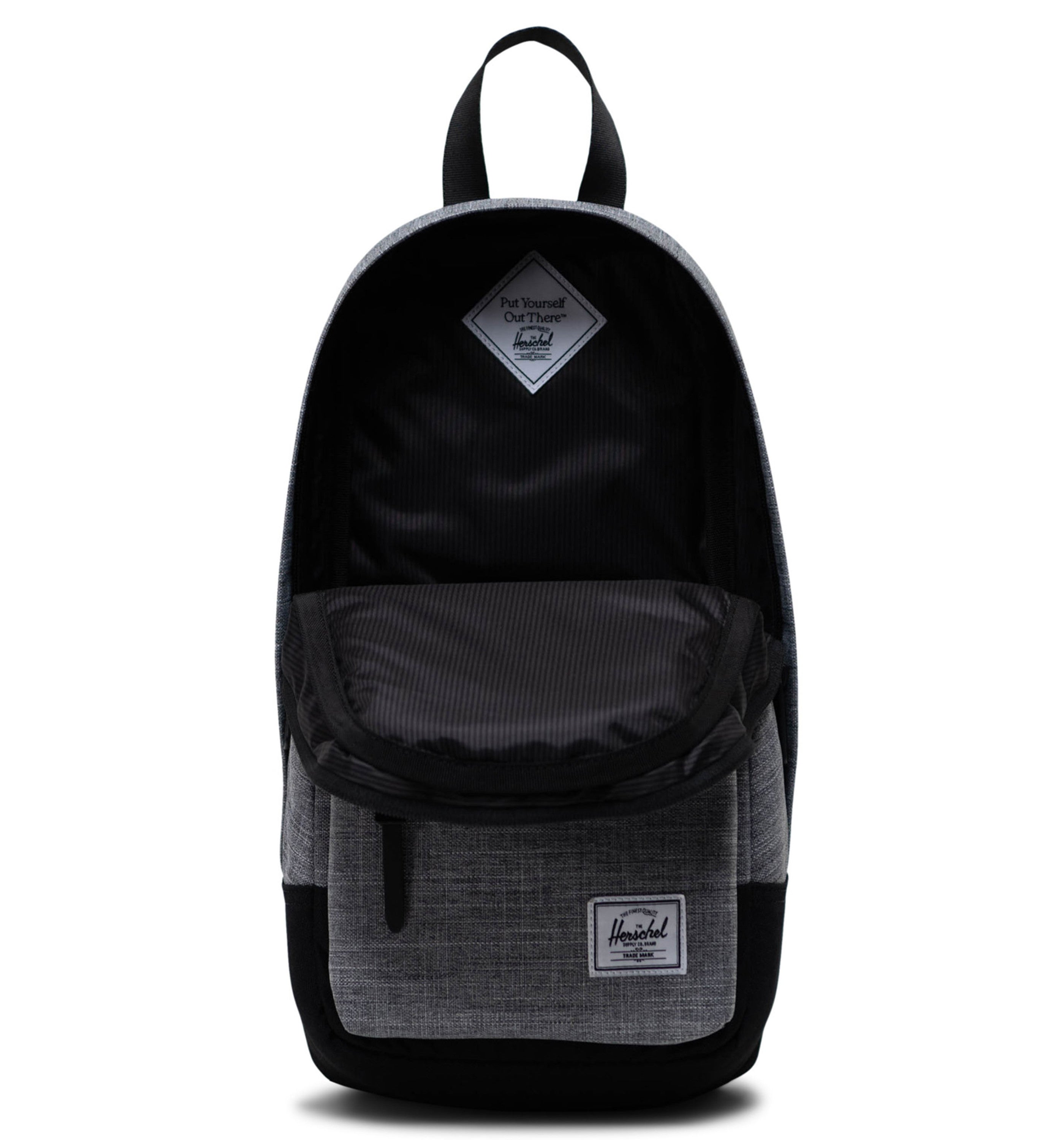 HERSCHELHerschel Heritage Shoulder Bag Raven Crosshatch Crossbody