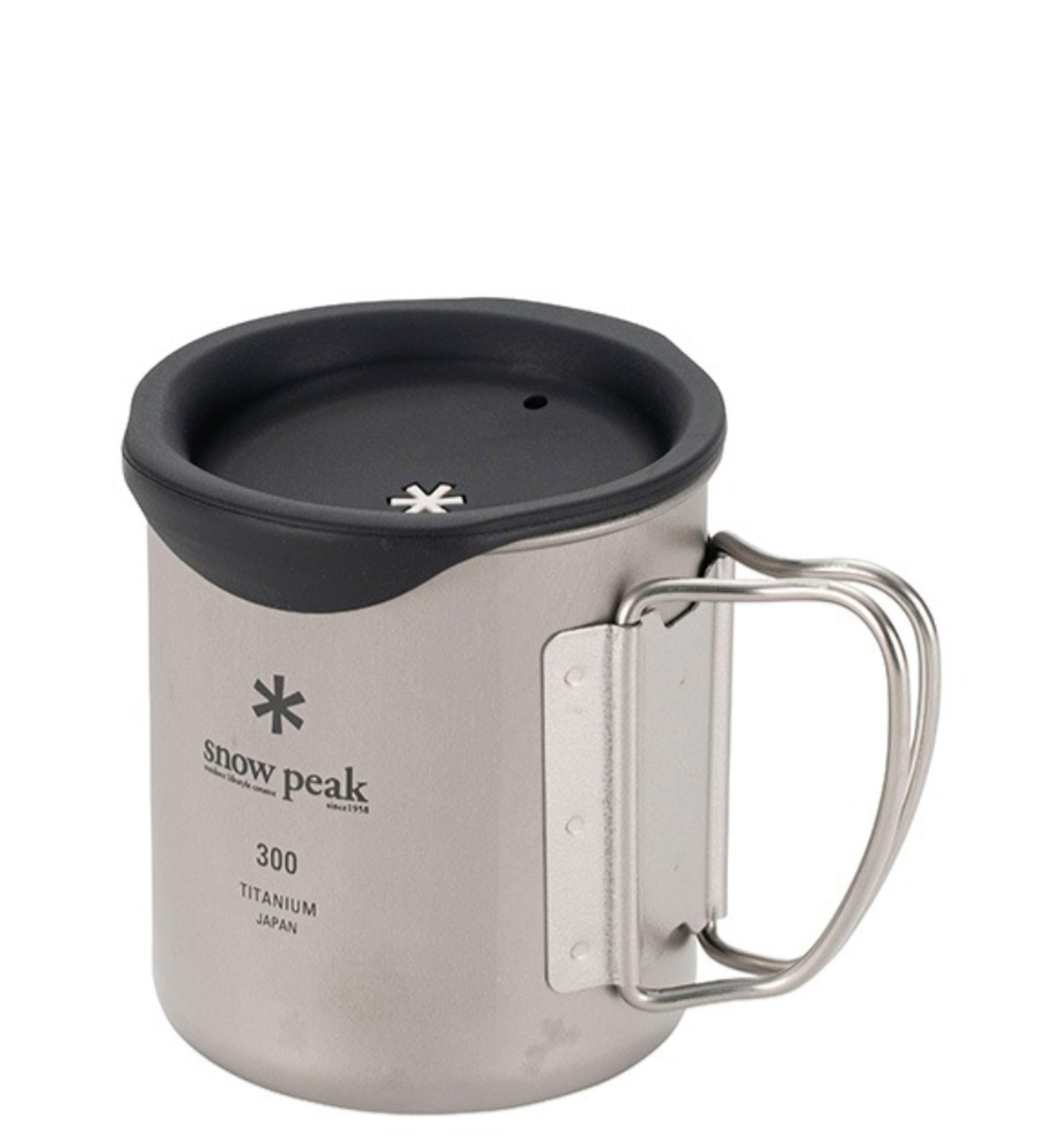 SNOW PEAKDOUBLE MUG 300ML SILICONE LID