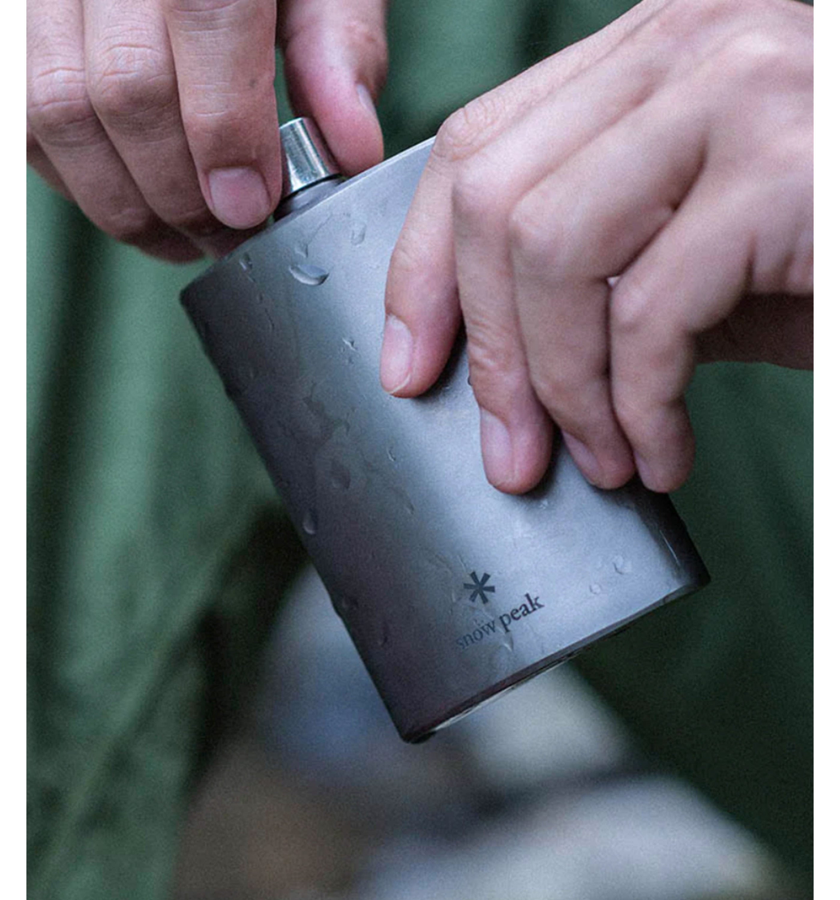 SNOW PEAKTITANIUM FLASK M