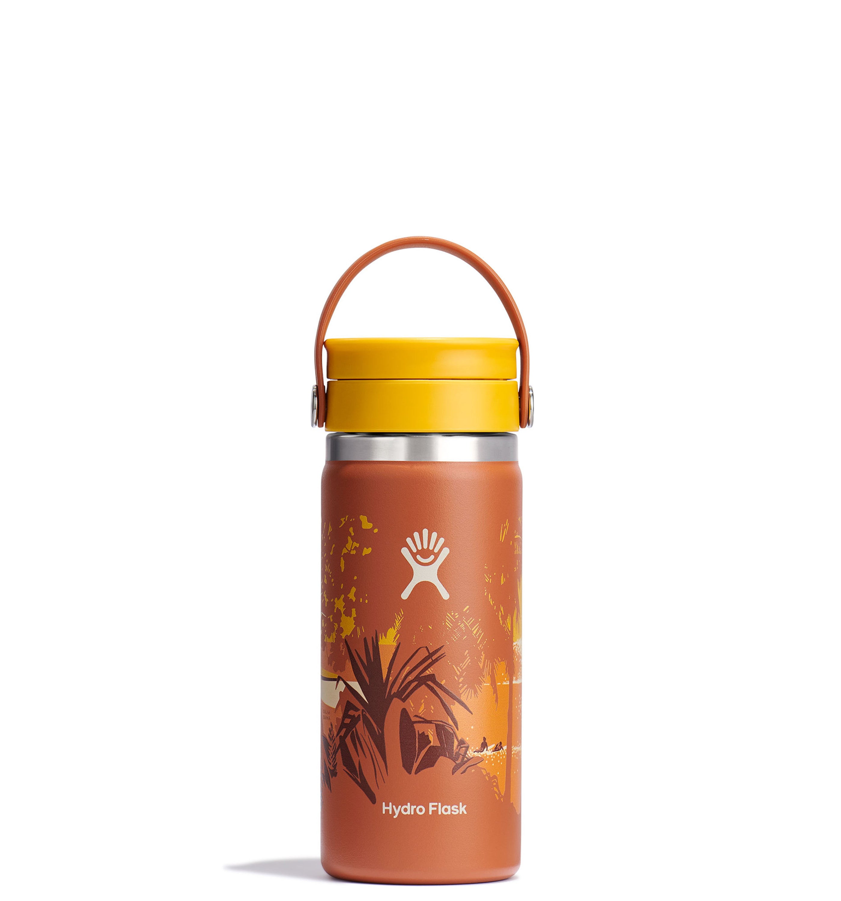 HYDRO FLASK16oz Wide Mouth W/ Flex Sip Lid Pecan