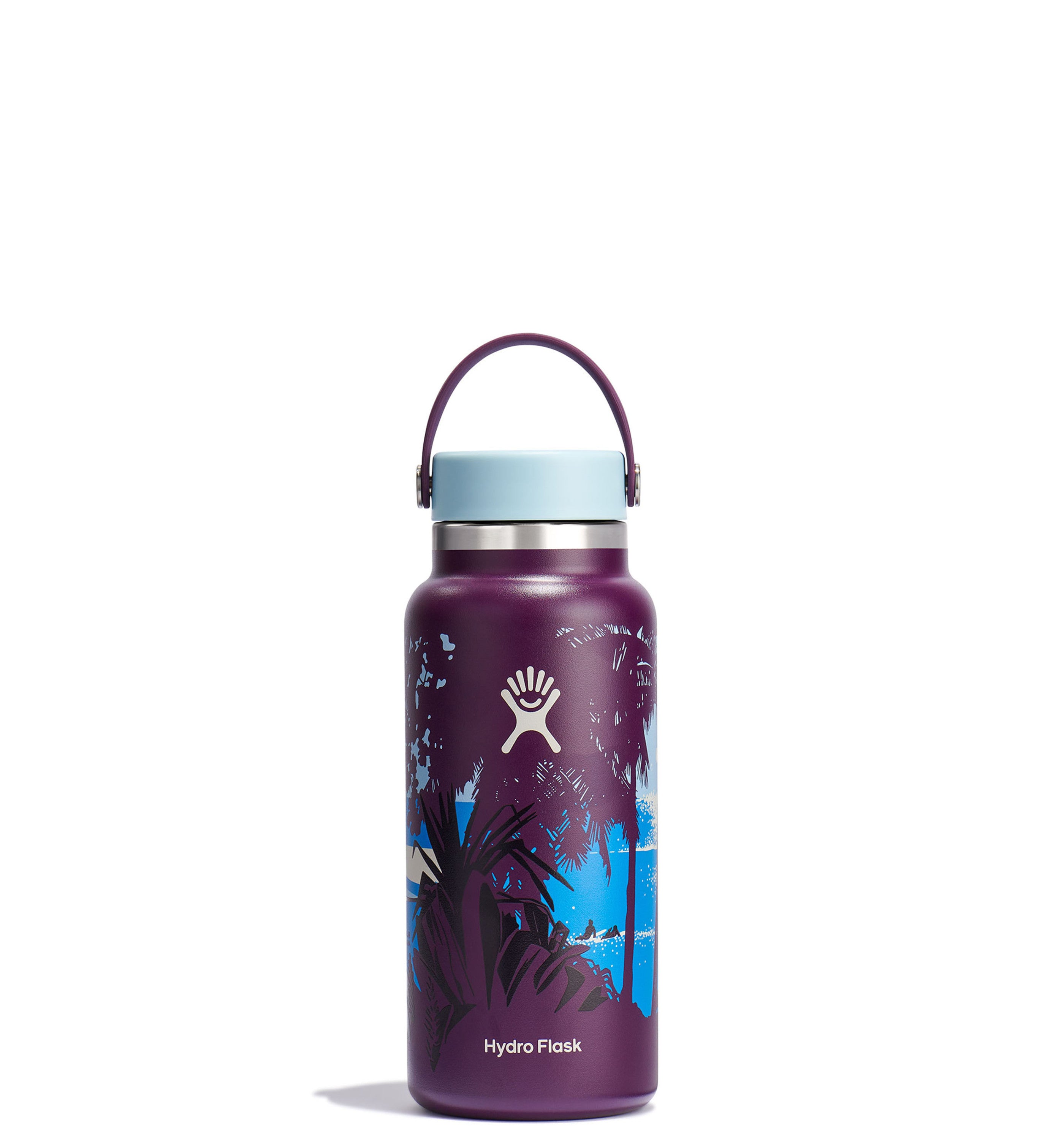 HYDRO FLASK32oz Wide Mouth Flex Cap Eggplant