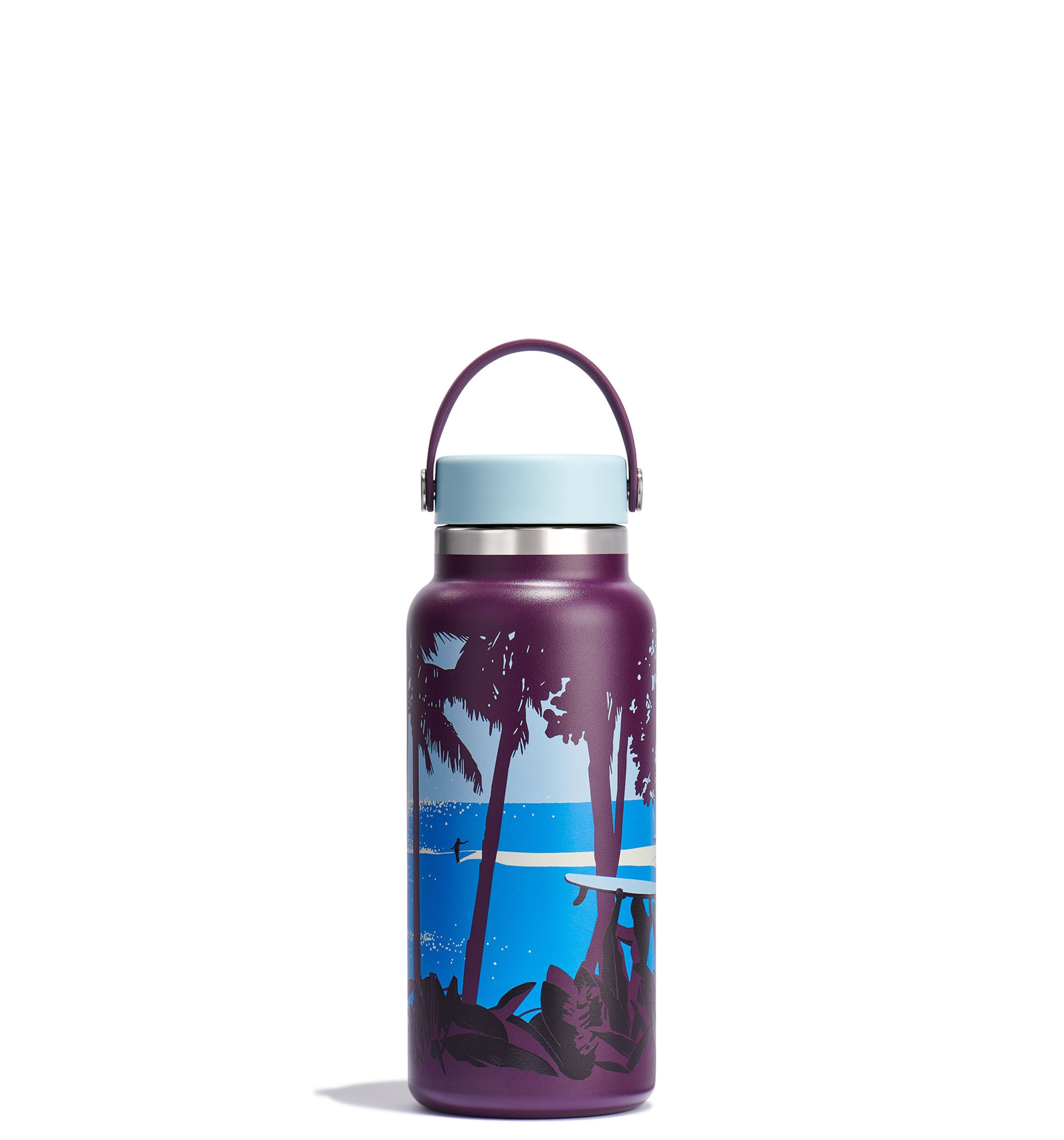 HYDRO FLASK32oz Wide Mouth Flex Cap Eggplant