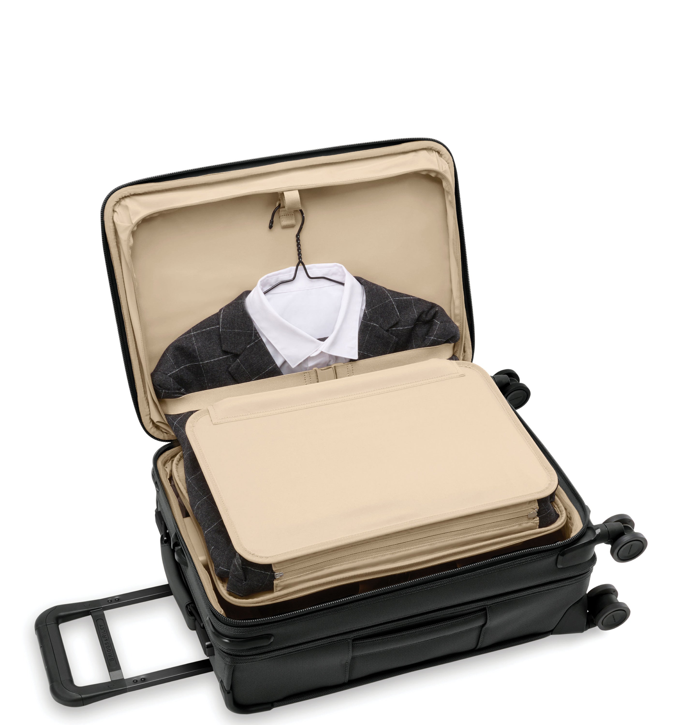 BRIGGS & RILEYBASELINE DOMESTIC CARRY-ON EXPANDABLE SPINNER BLACK