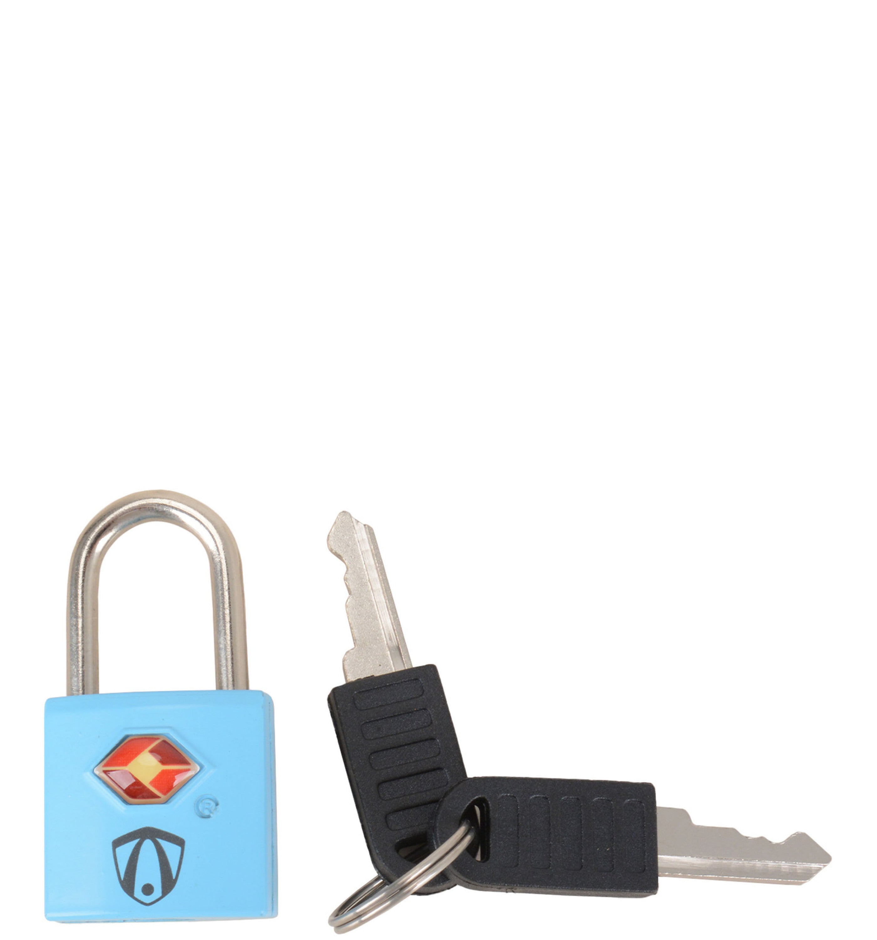 TRAVELERS CHOICETSA KEY PADLOCK BLUE